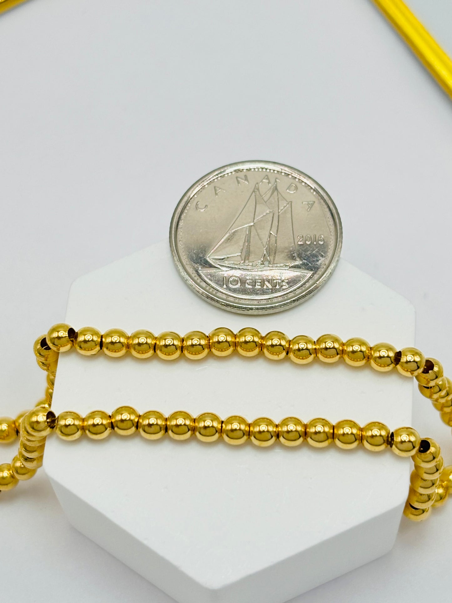 18K Gold Bubble Chain/Necklace