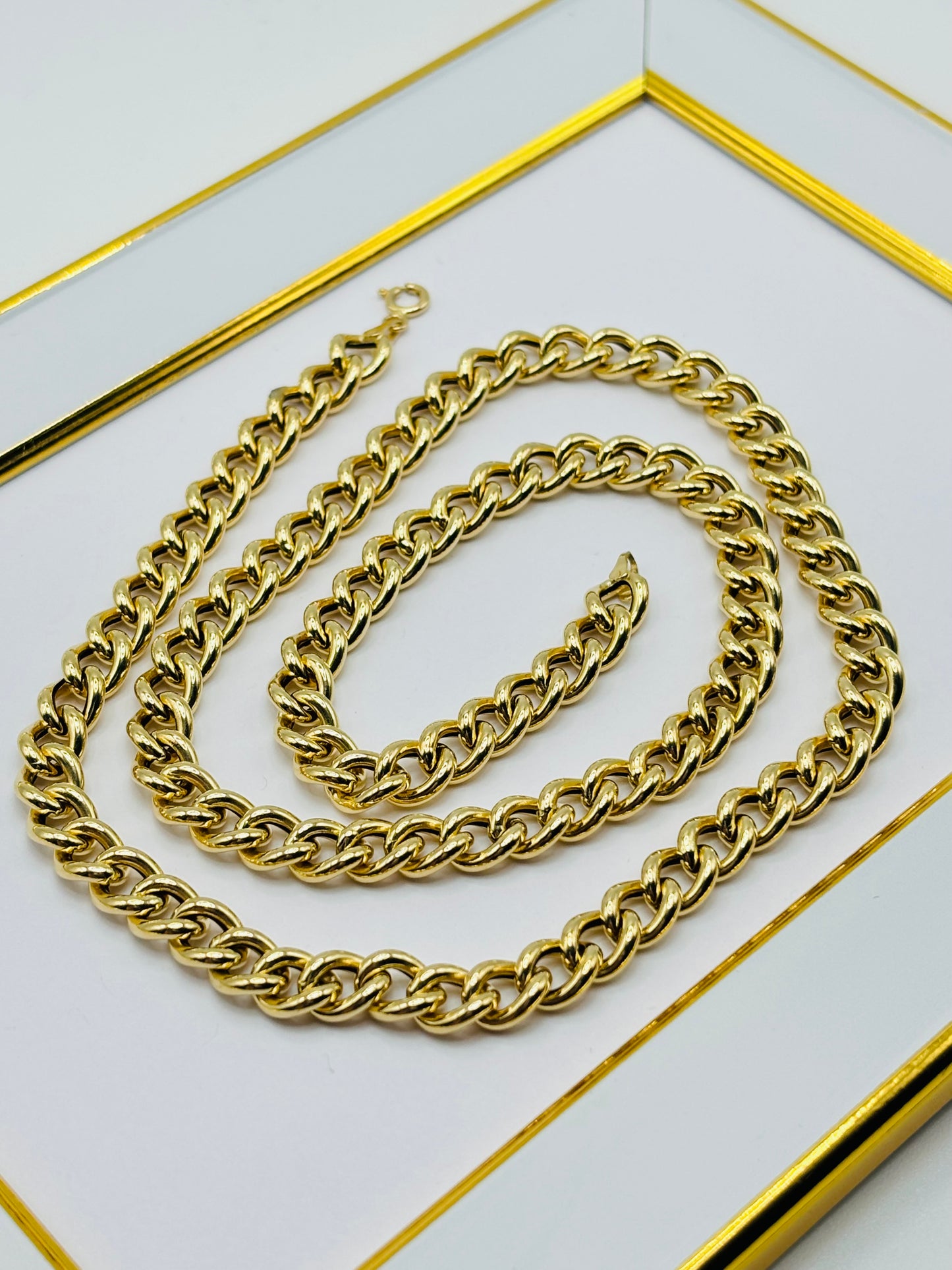 18K Gold Cuban Chain