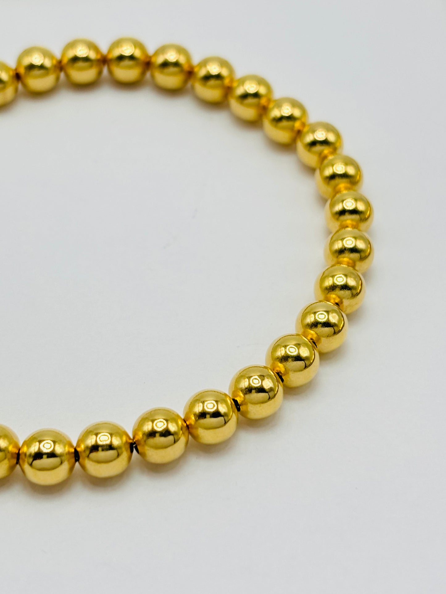 K18 Japan Orbit Bracelet 6mm
