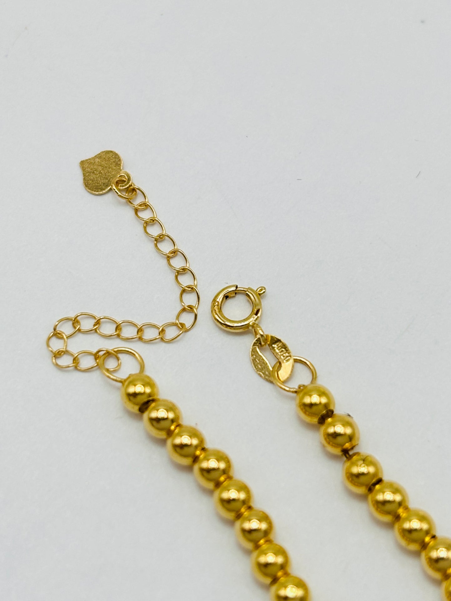 18K Gold Bubble Bracelet