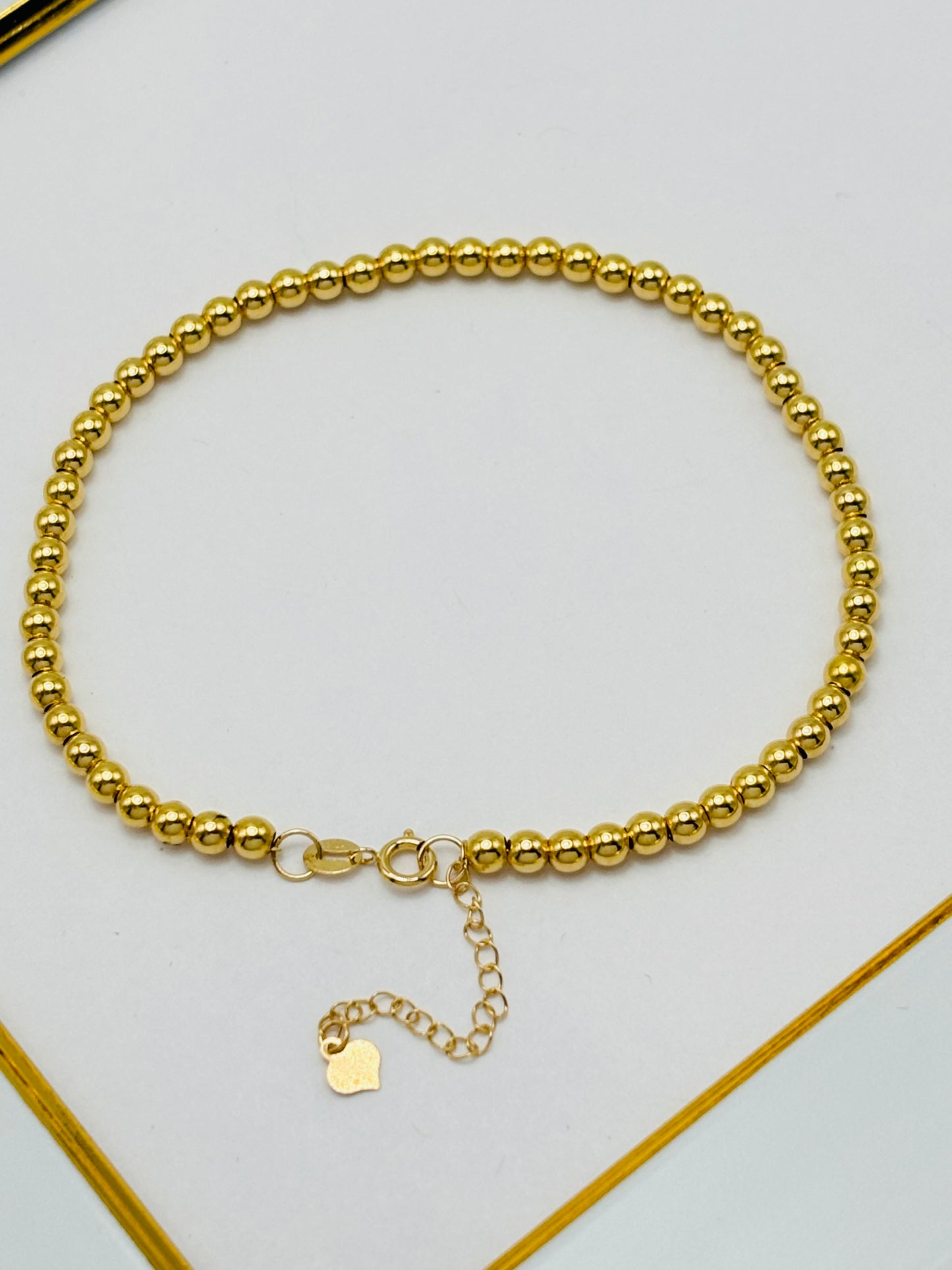 18K Gold Bubble Bracelet