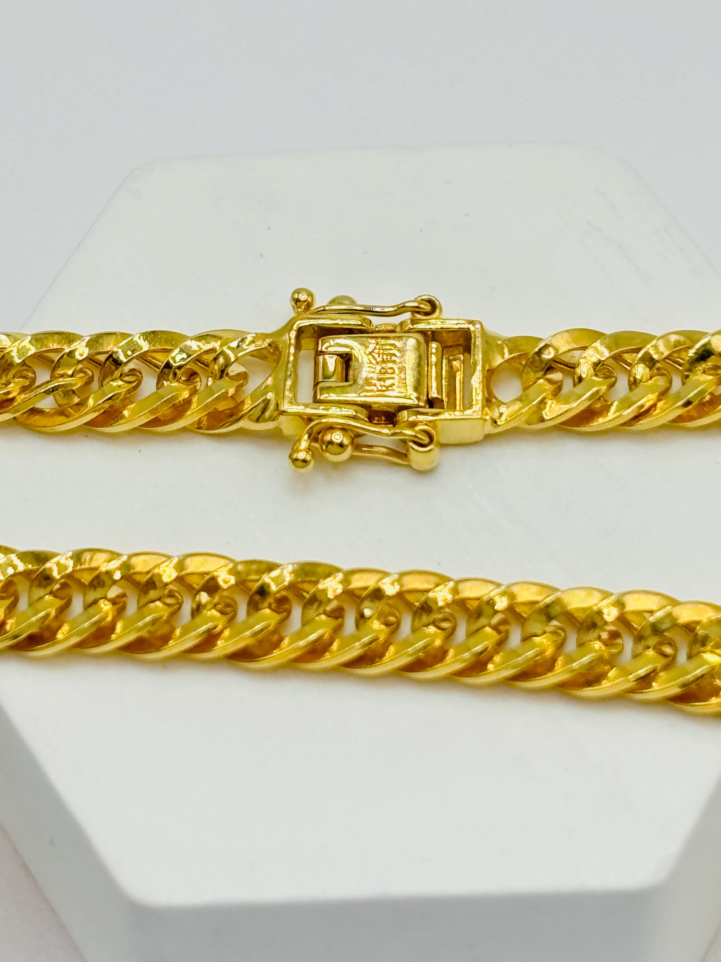 K18 Japan Gold Triple Lock Chain 4.8mm
