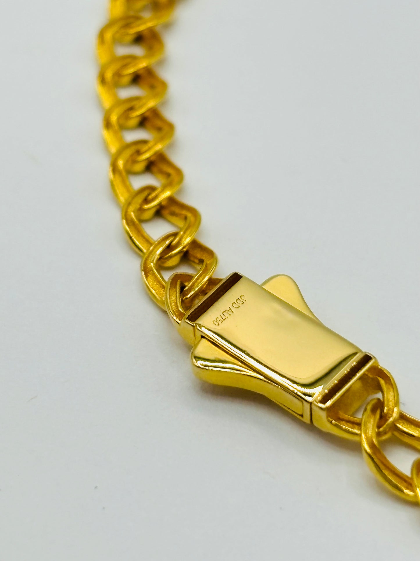 18K Gold Curb Bracelet