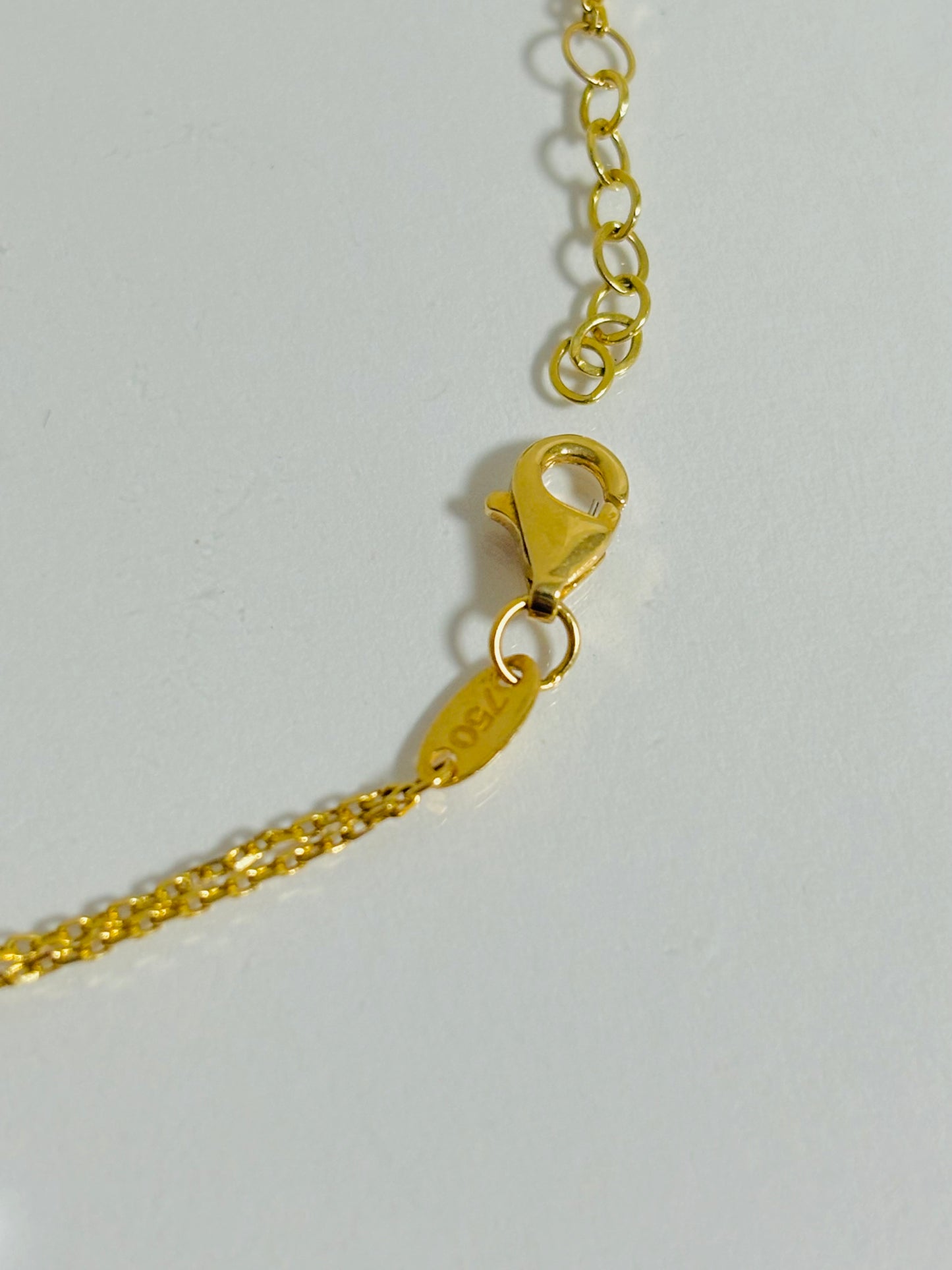 18K Gold Rose and White Gold Combination Bracelet
