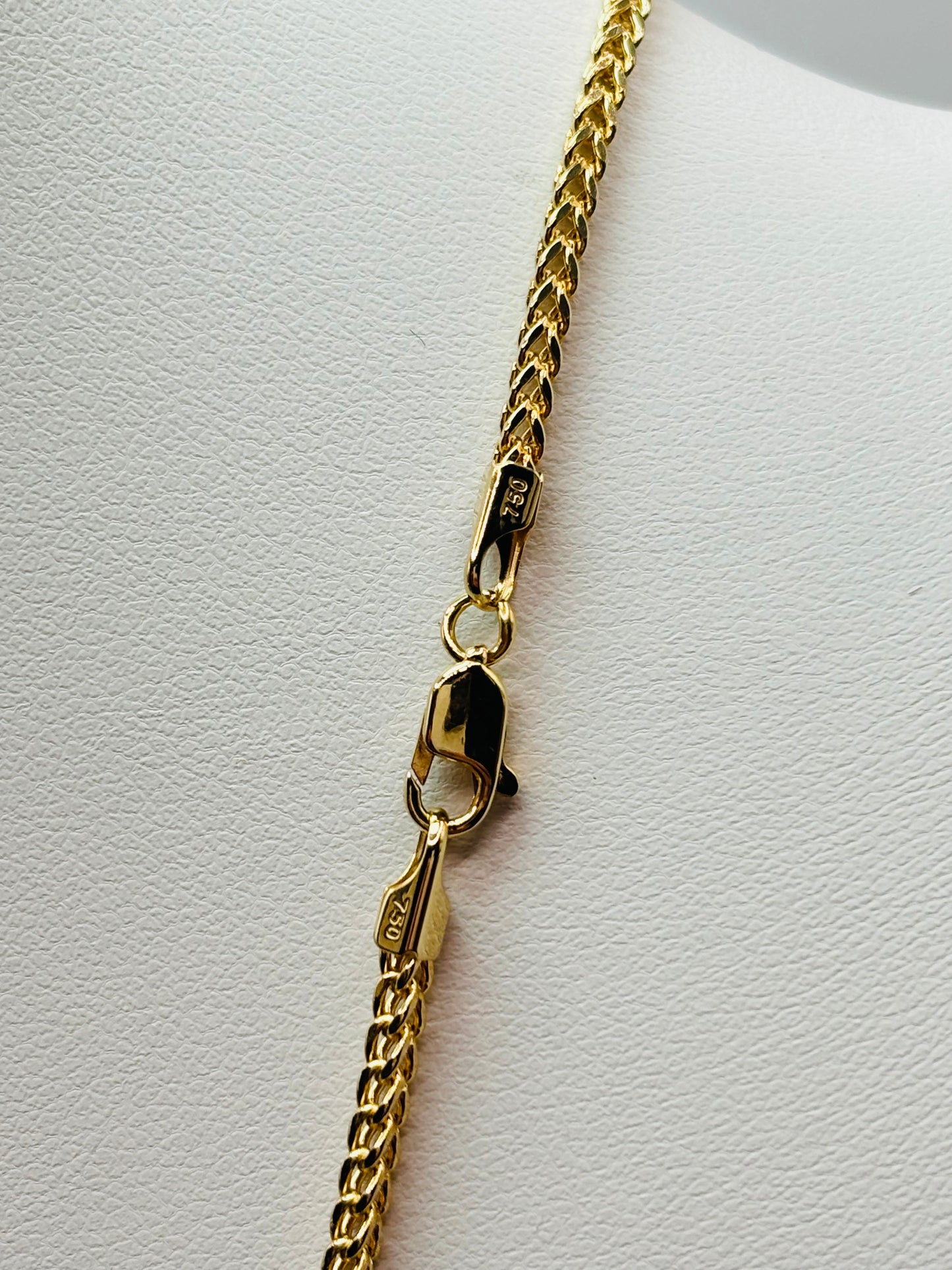 18K Gold Foxtail Chain