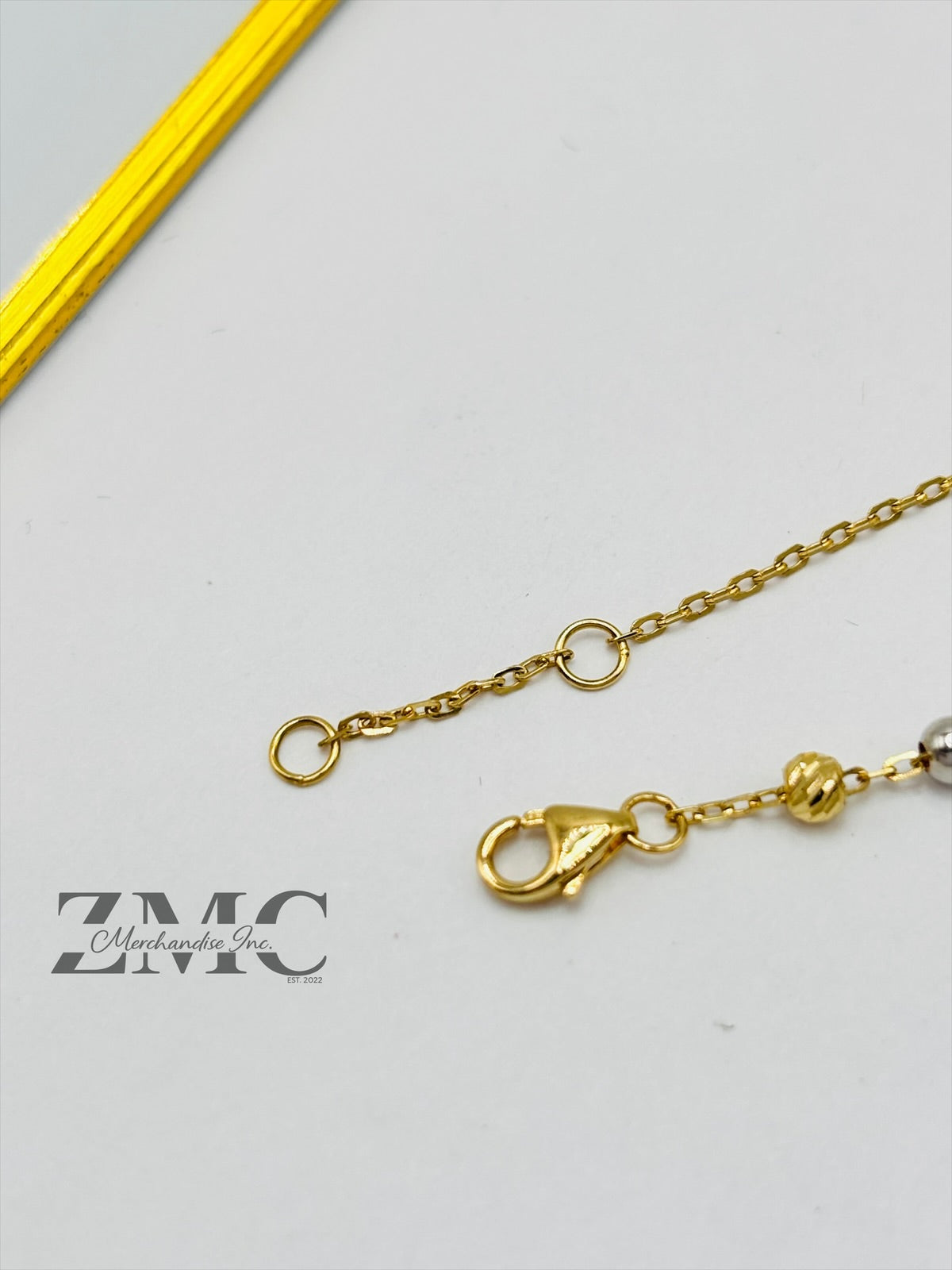 18K Gold Rosary Bracelet