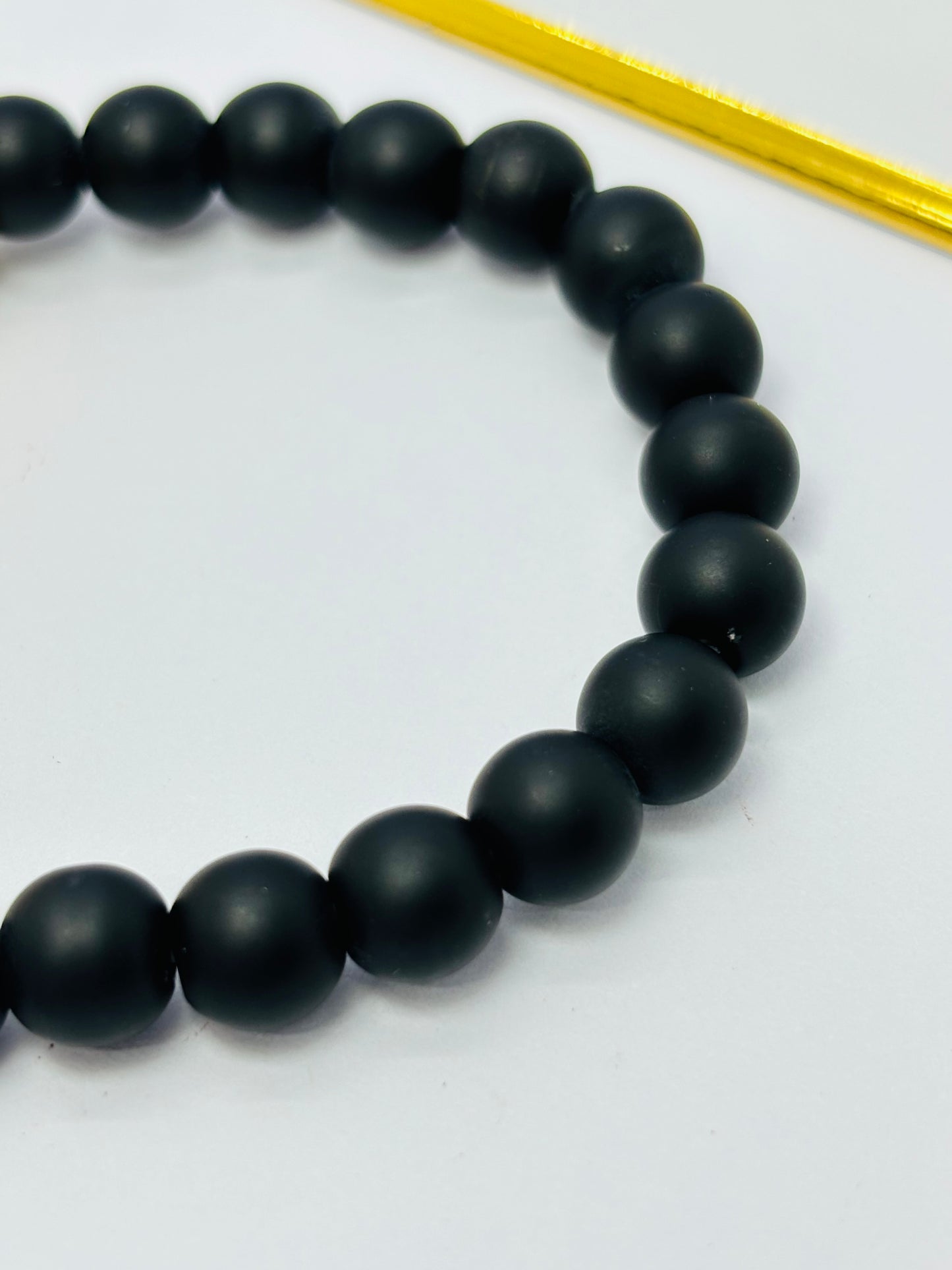 18K Gold Lucky Dragon Bracelet Tiger Eye, Black Obsidian Stone ( Hollow Empty Inside) XXL