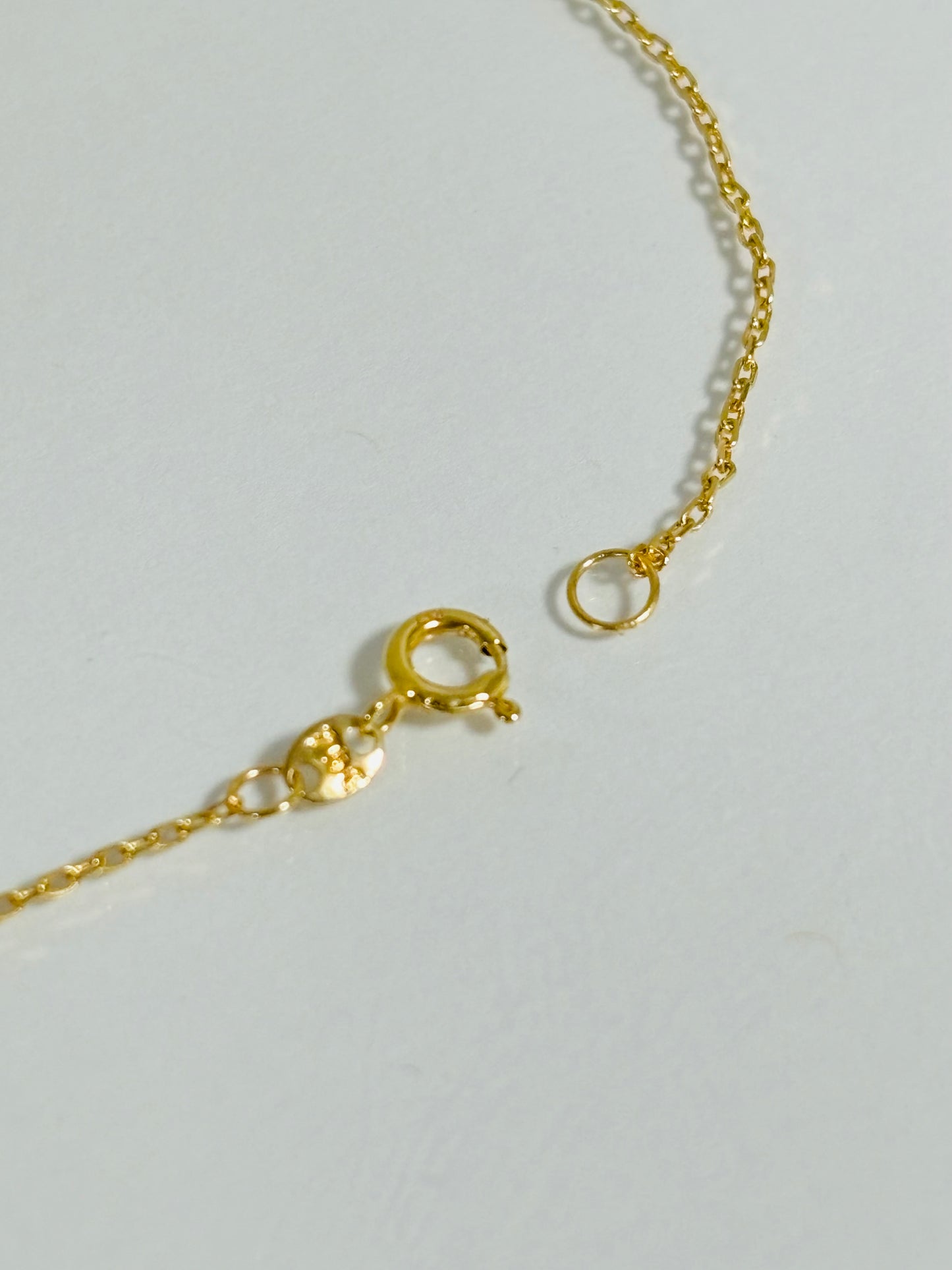 18K Gold Hardware and Link Combination Bracelet (Single)