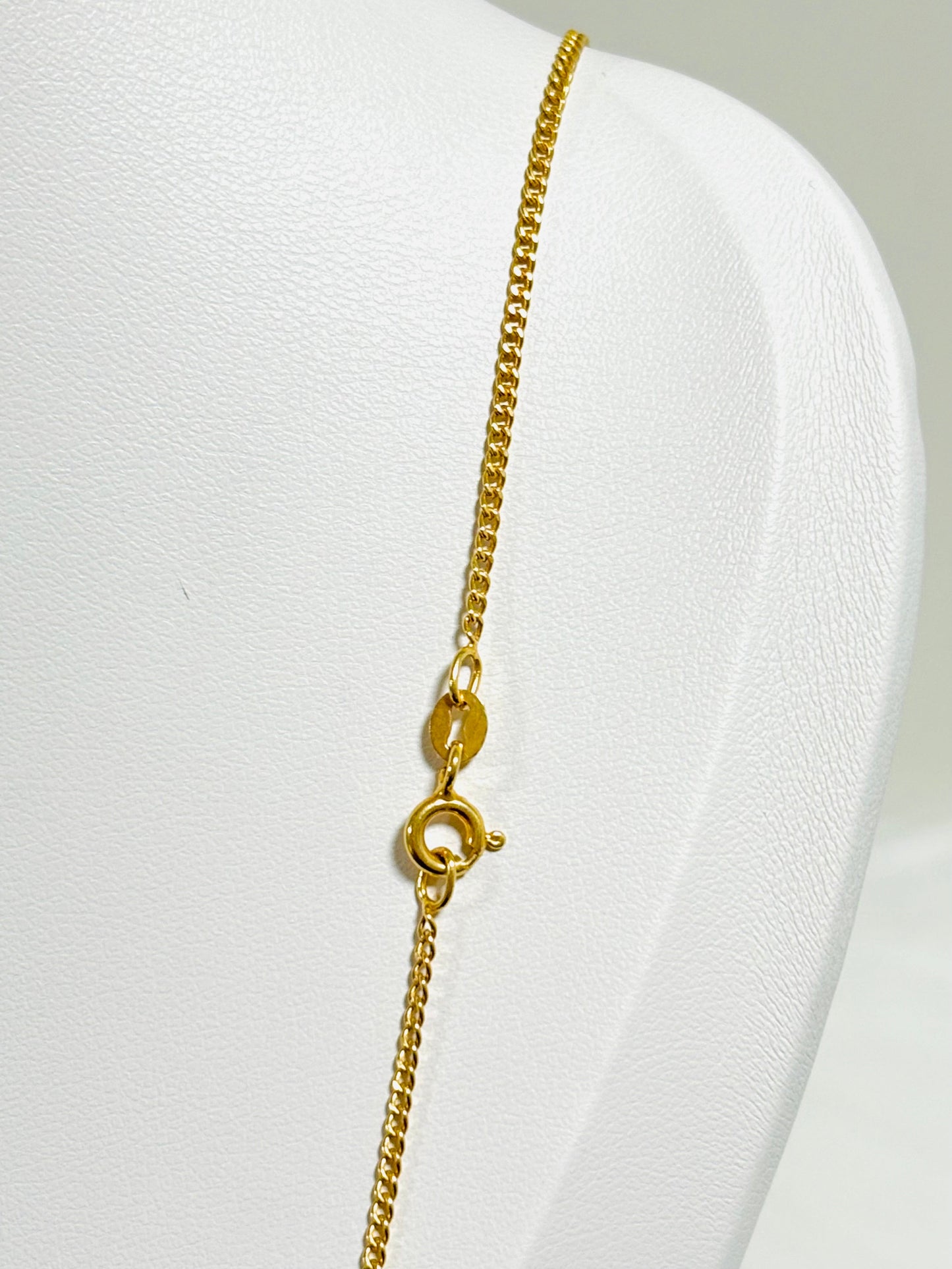 18K Gold Curb Chain