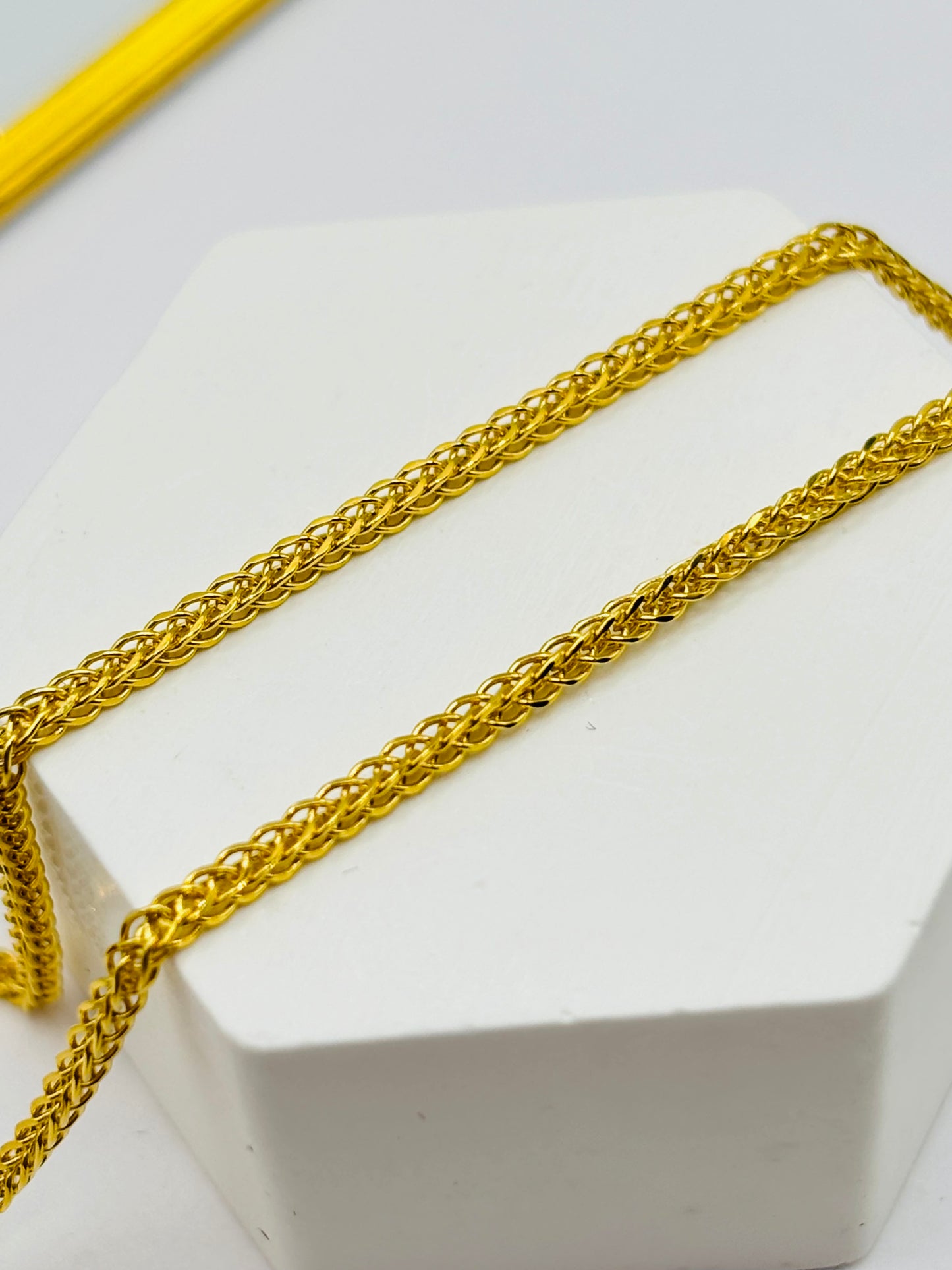 18K Gold Foxtail Chain