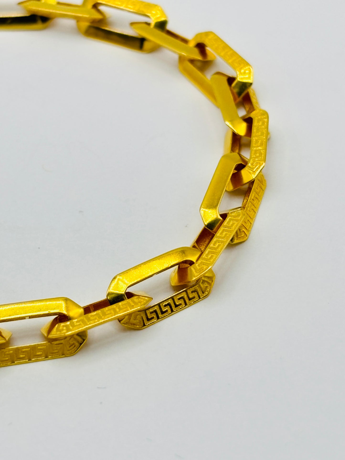 18K Gold F Bracelet