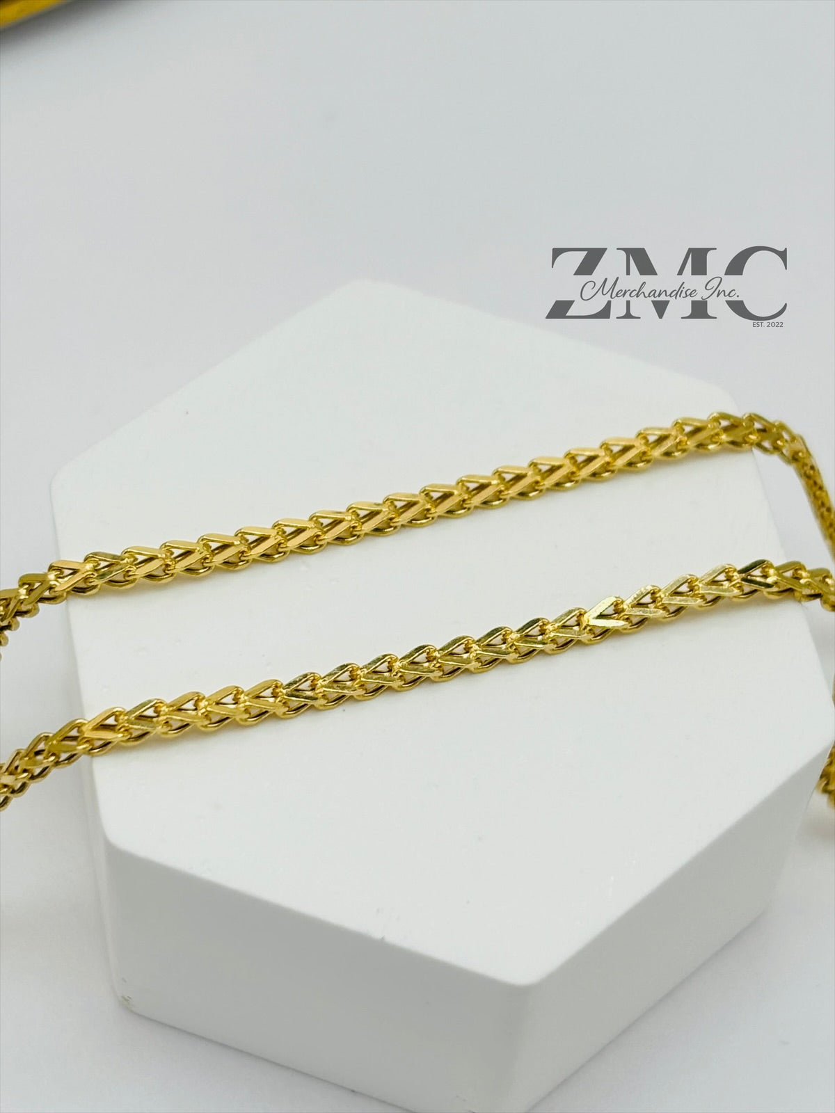 18K Gold Foxtail Chain