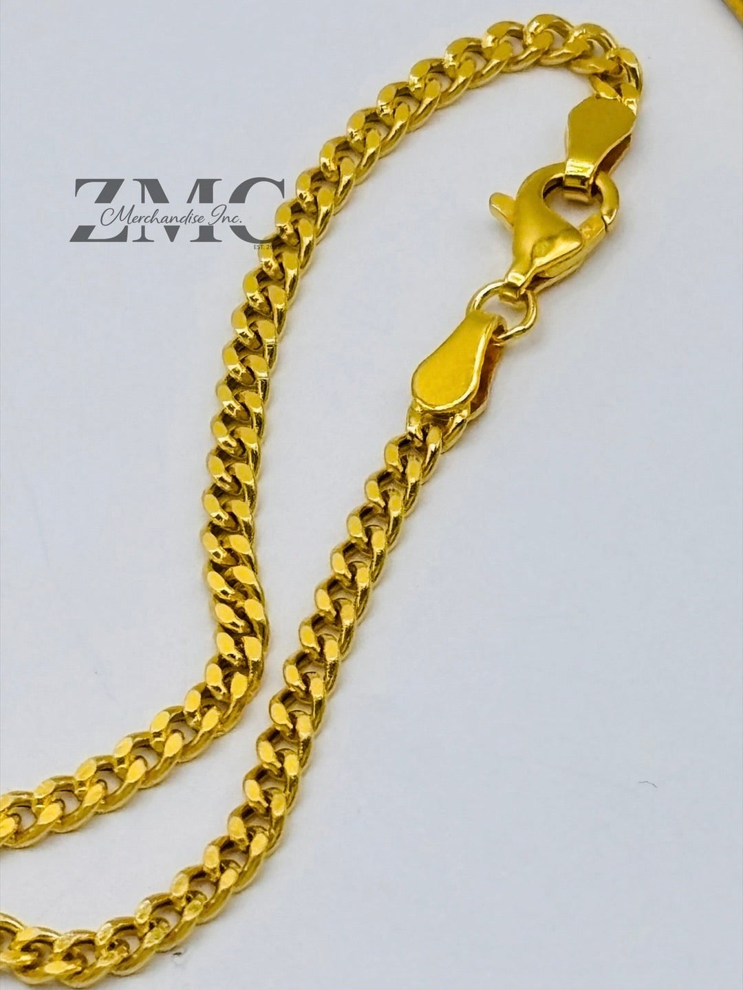 18K Gold Curb Chain