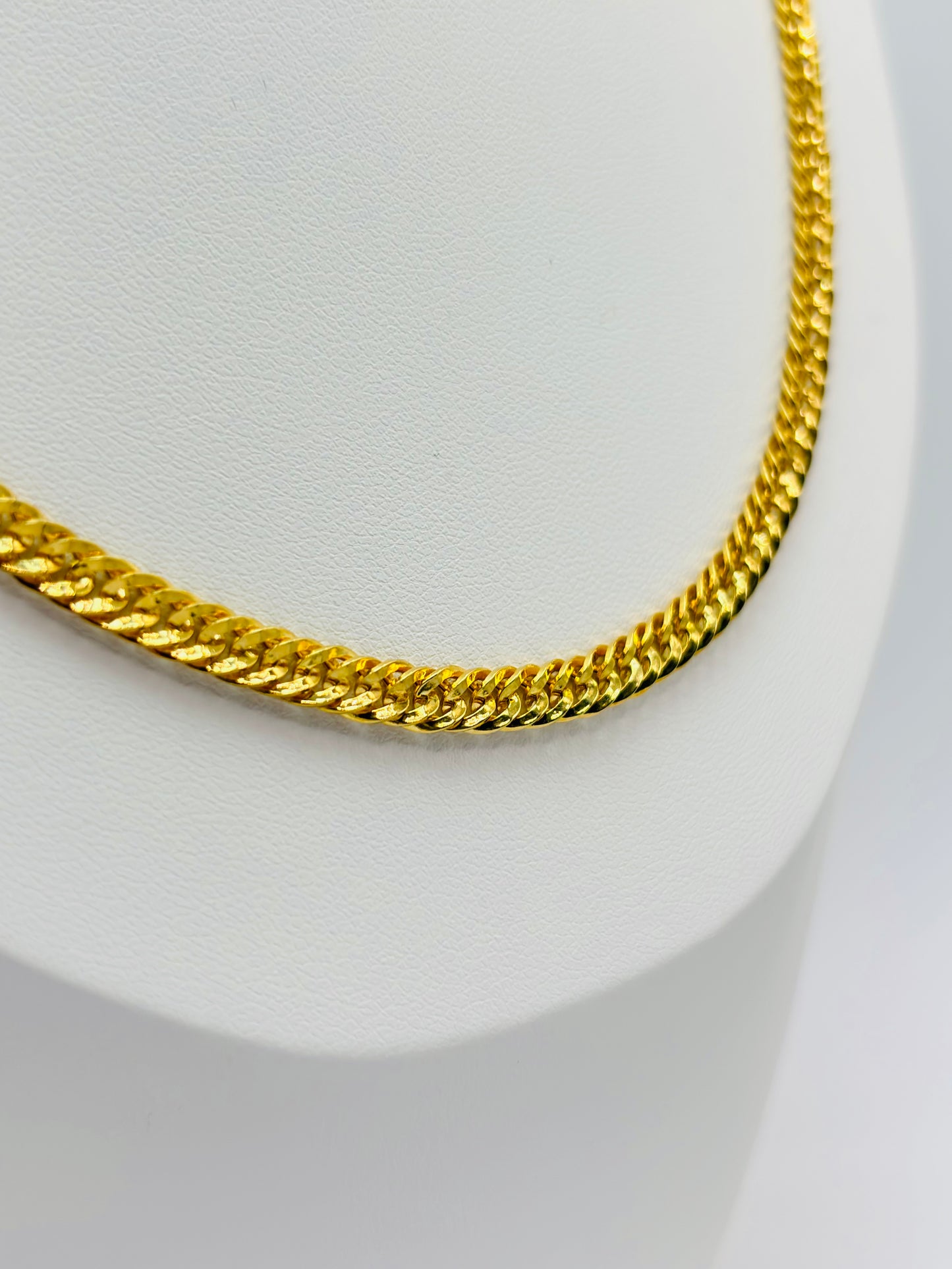 K18 Japan Gold Triple Lock Chain 4.8mm