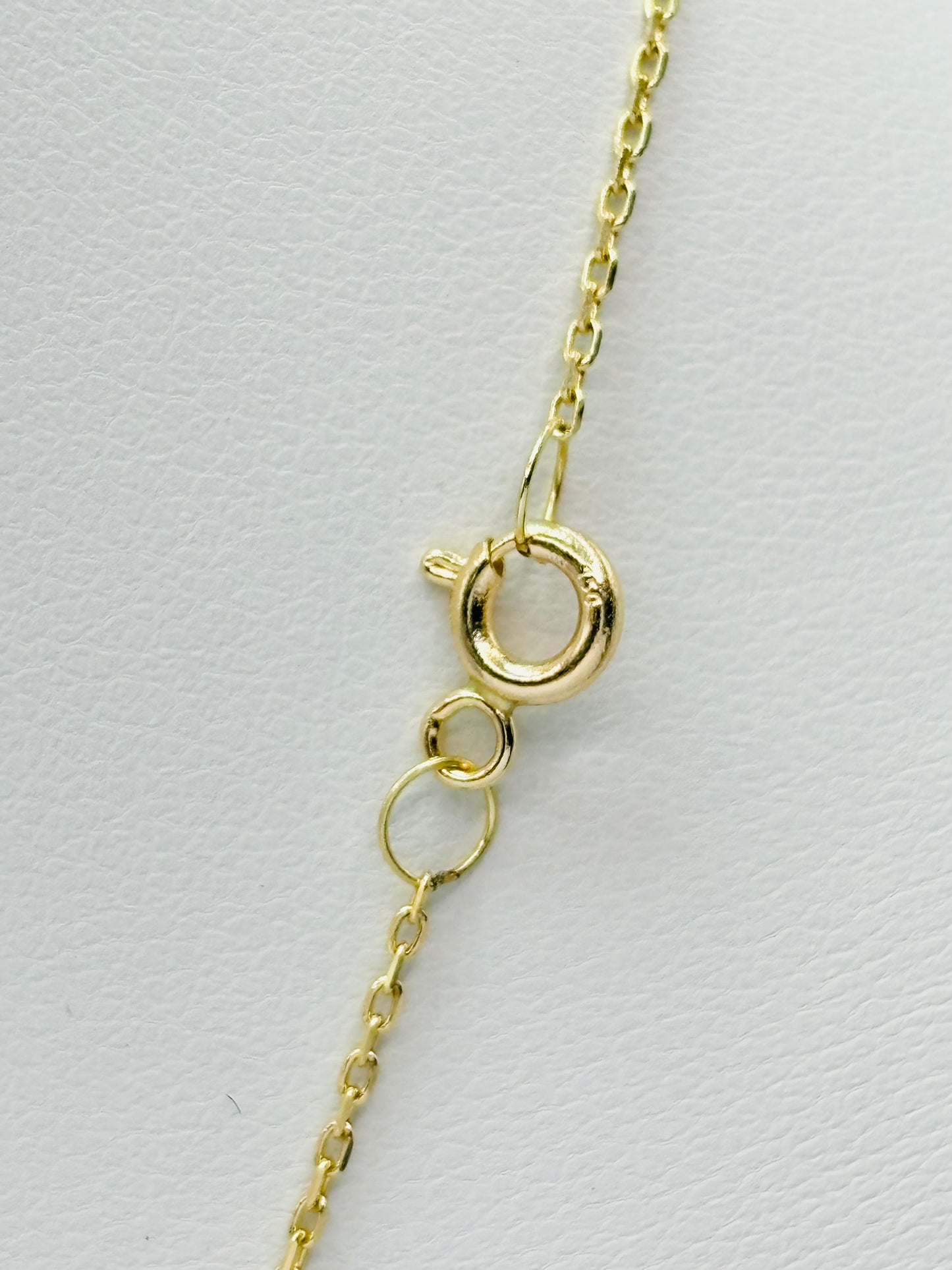 18K Gold Interlock Necklace