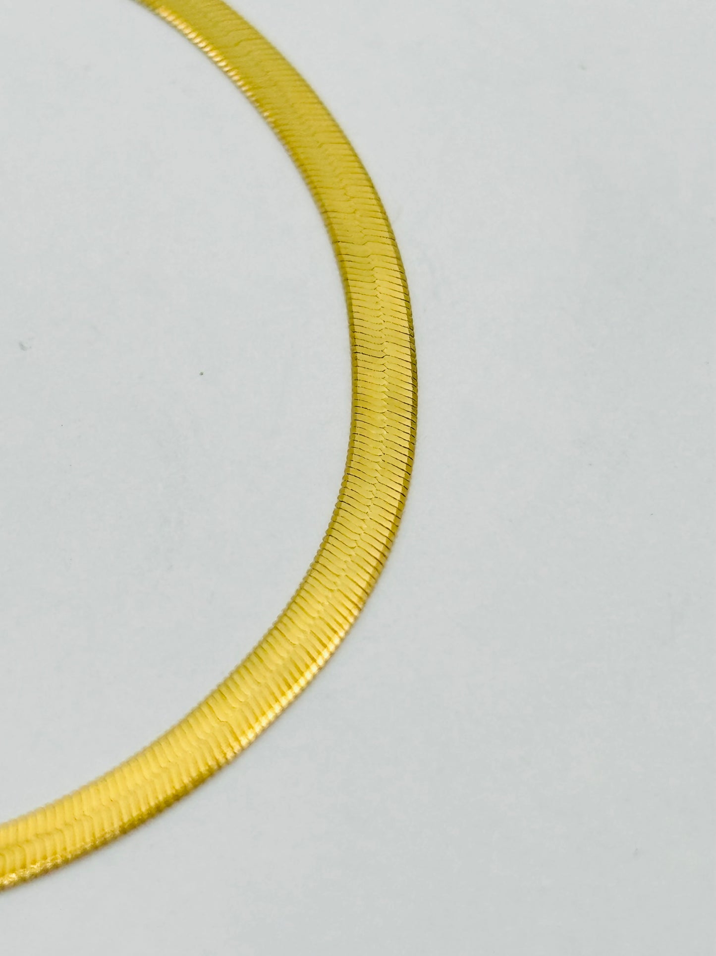 18K Gold Snake Flat Bracelet