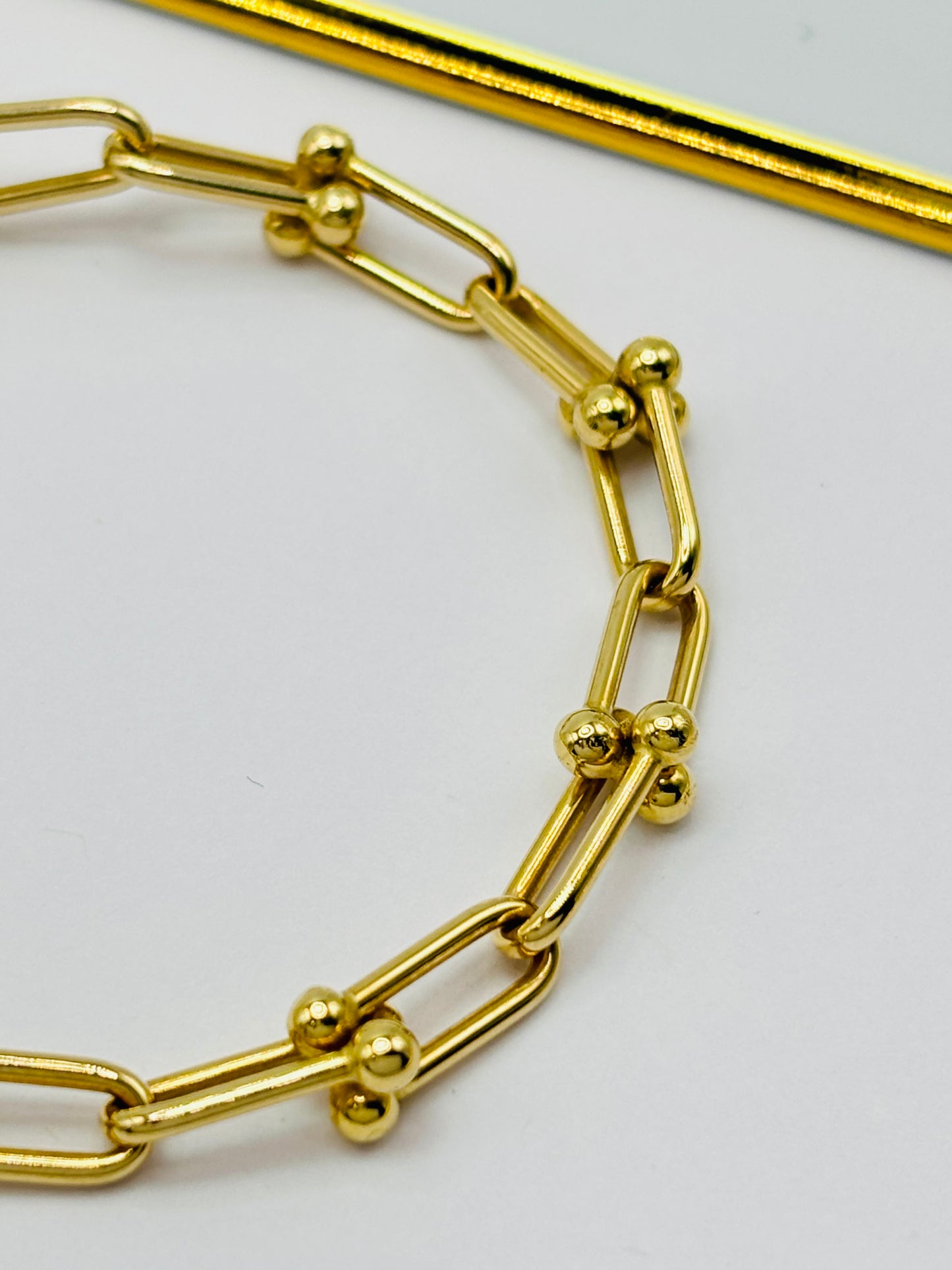 18K Gold Hardware Bracelet