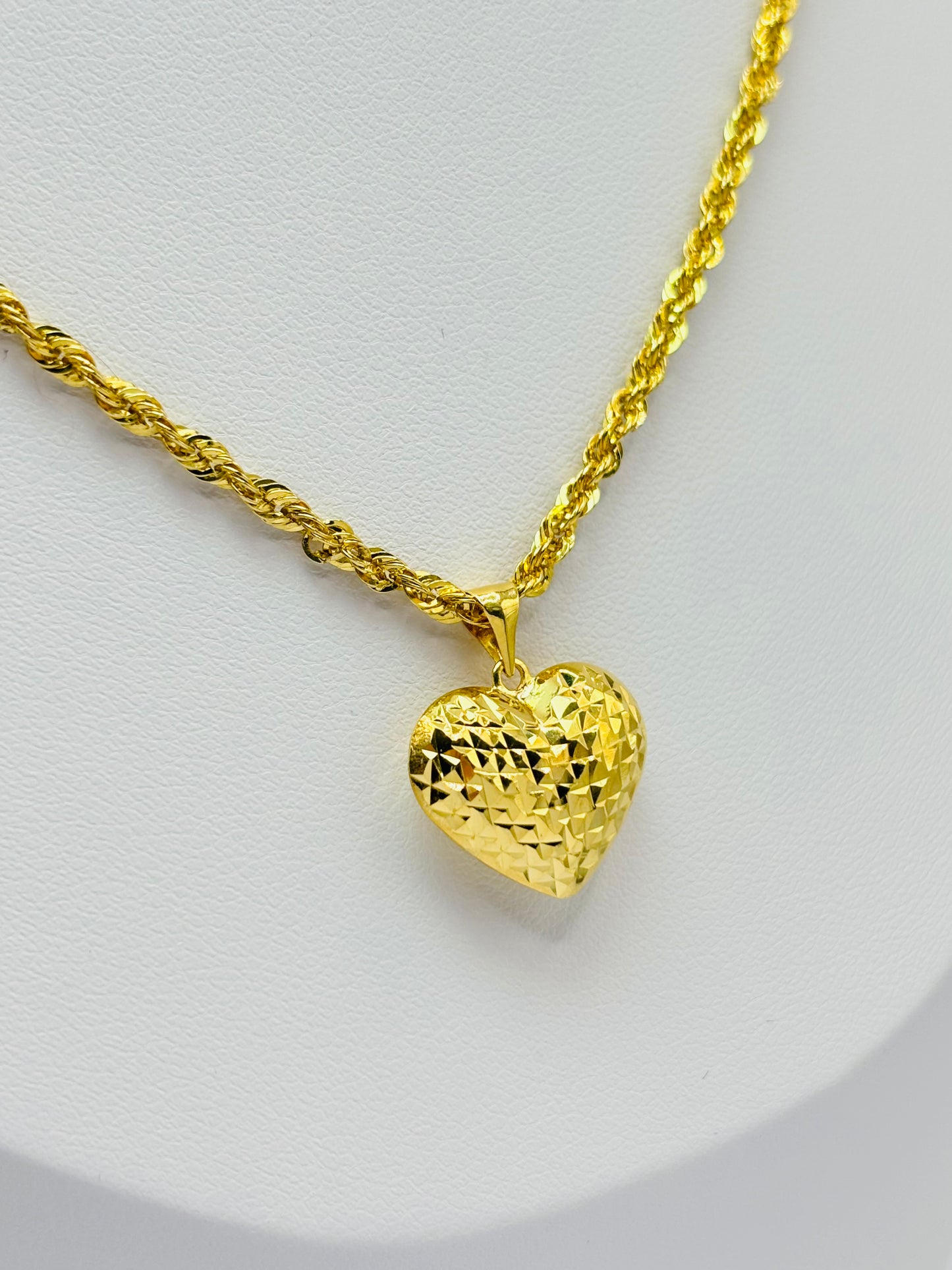 18K Gold Rope Necklace