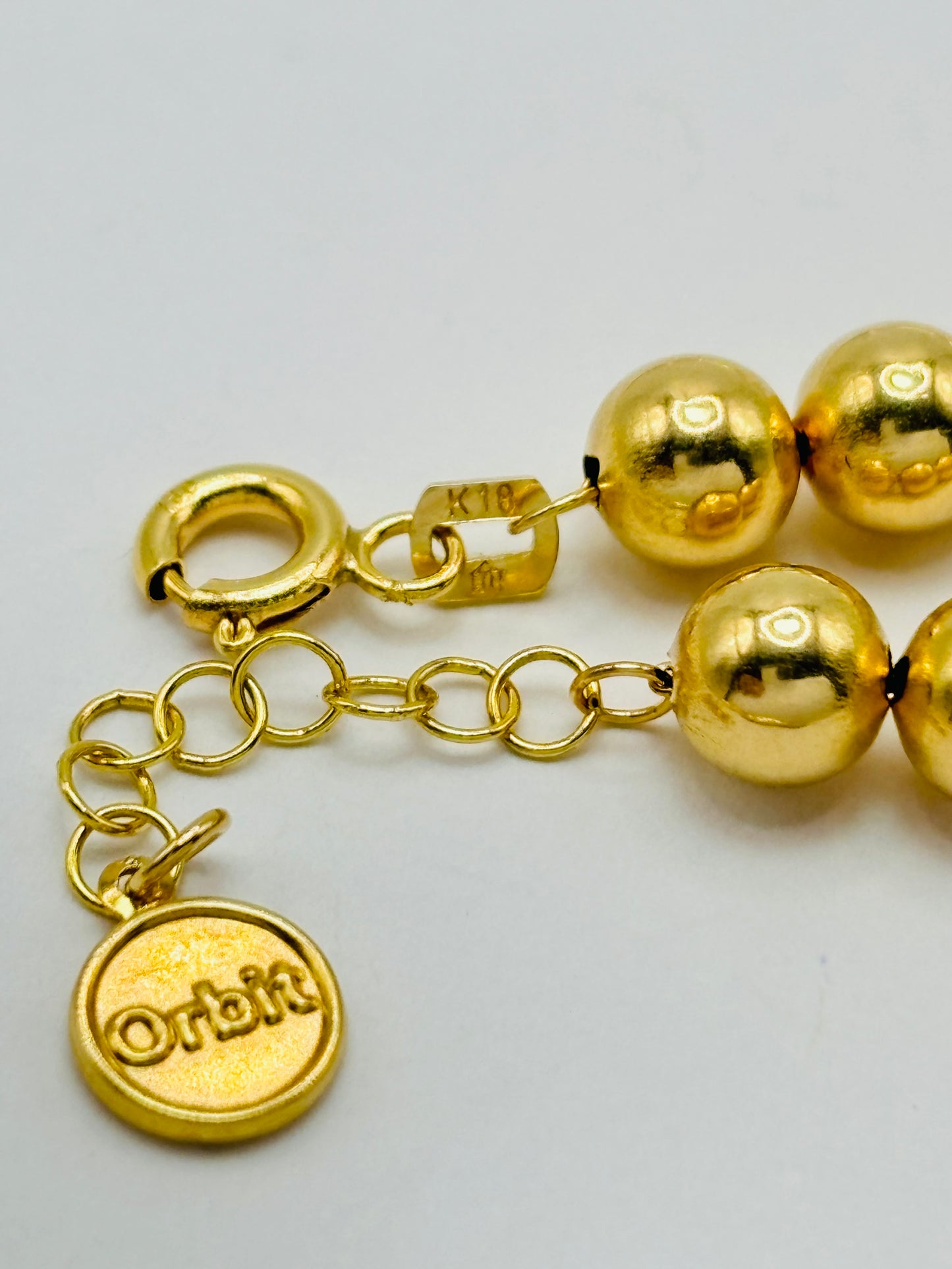 K18 Japan Orbit Bracelet 6mm