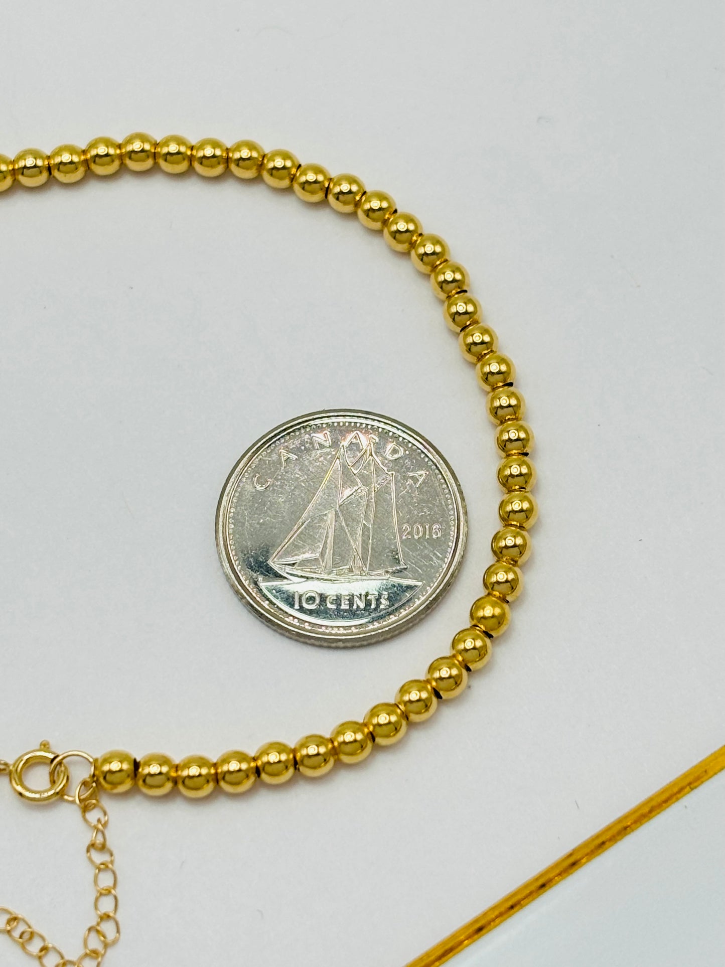 18K Gold Bubble Bracelet