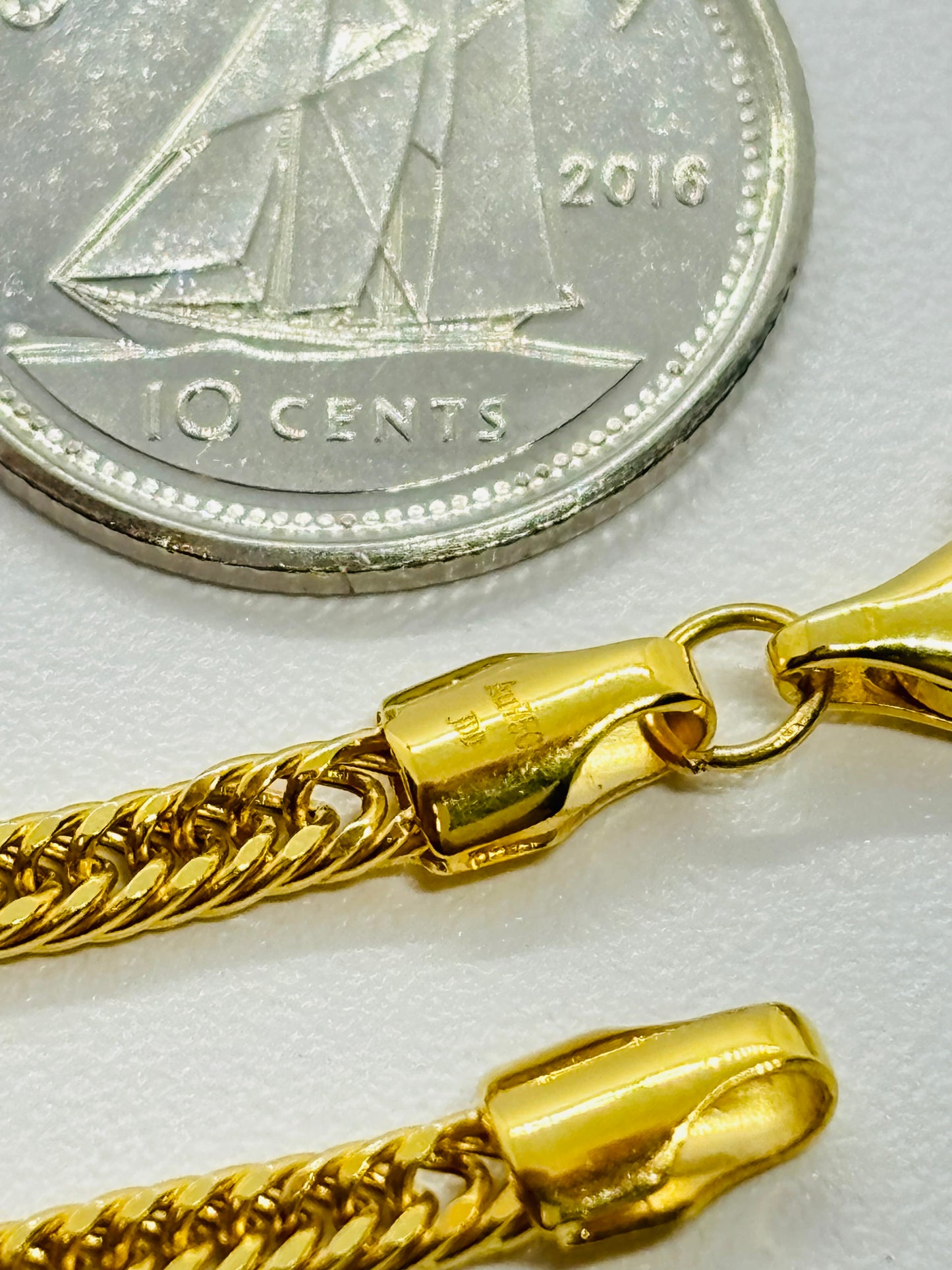 18K Gold Name Bracelet