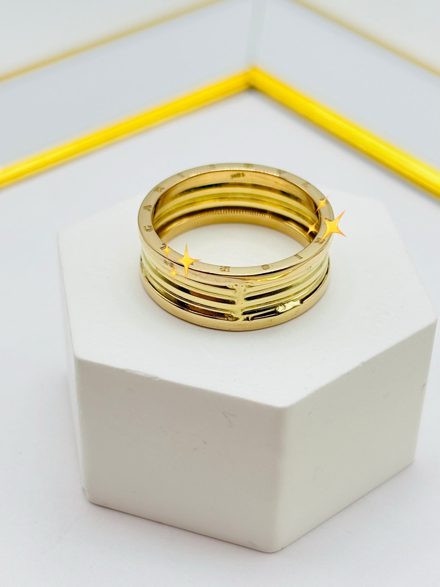 18K Gold BvL Ring (Imperfection)