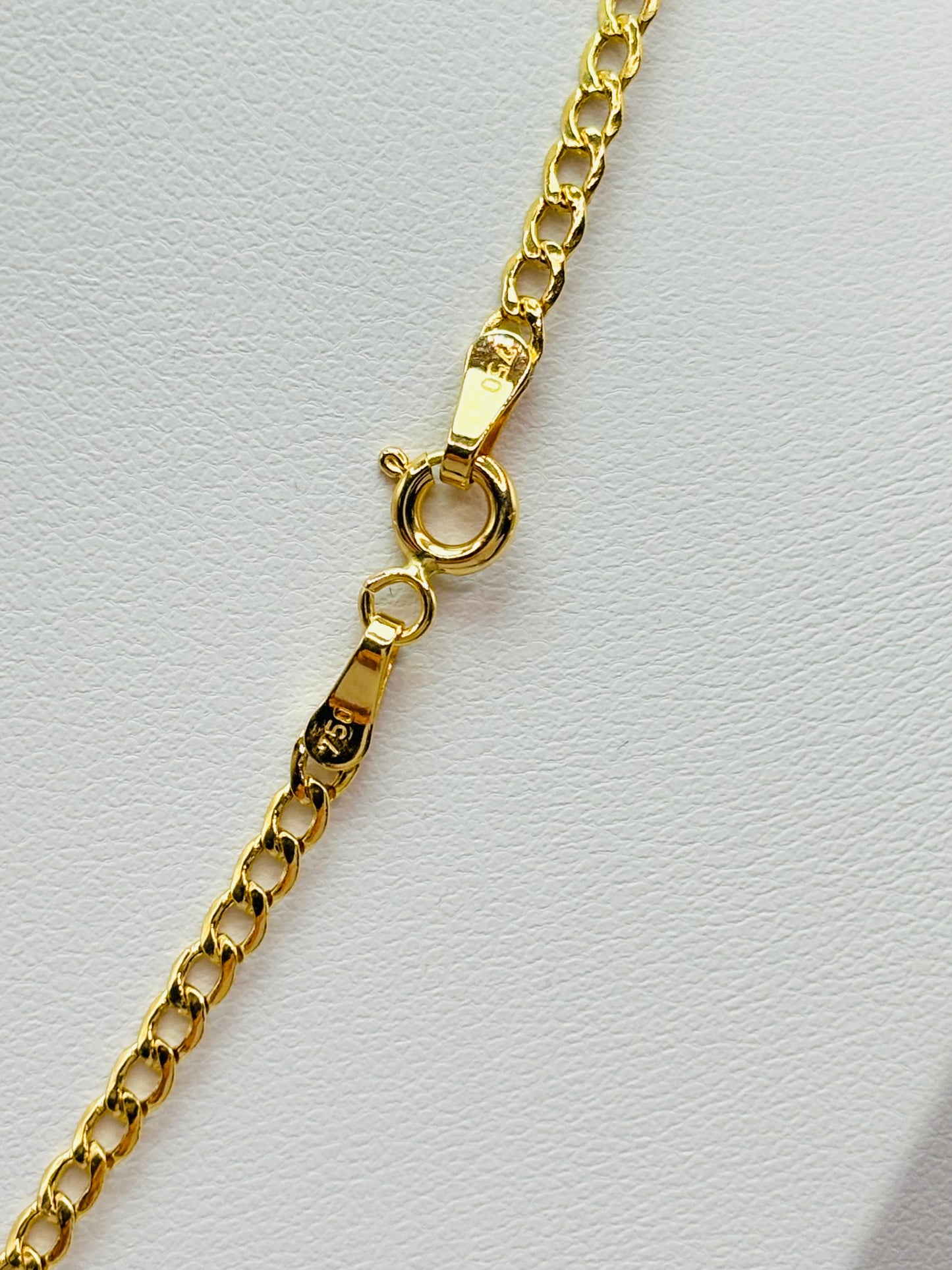 18K Gold Curb Chain