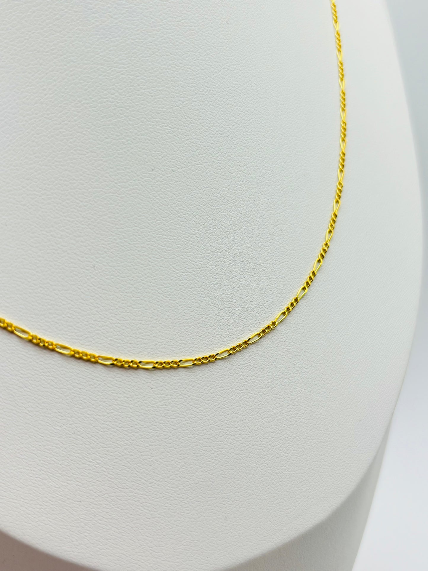 18K Gold Figaro Chain