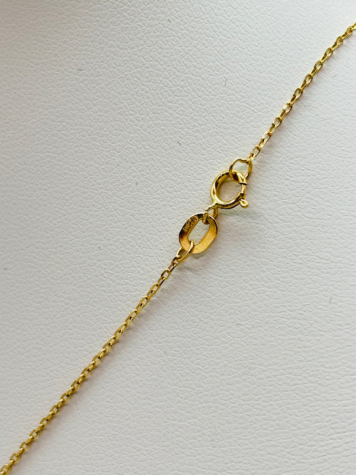 18K Gold Dragon Necklace