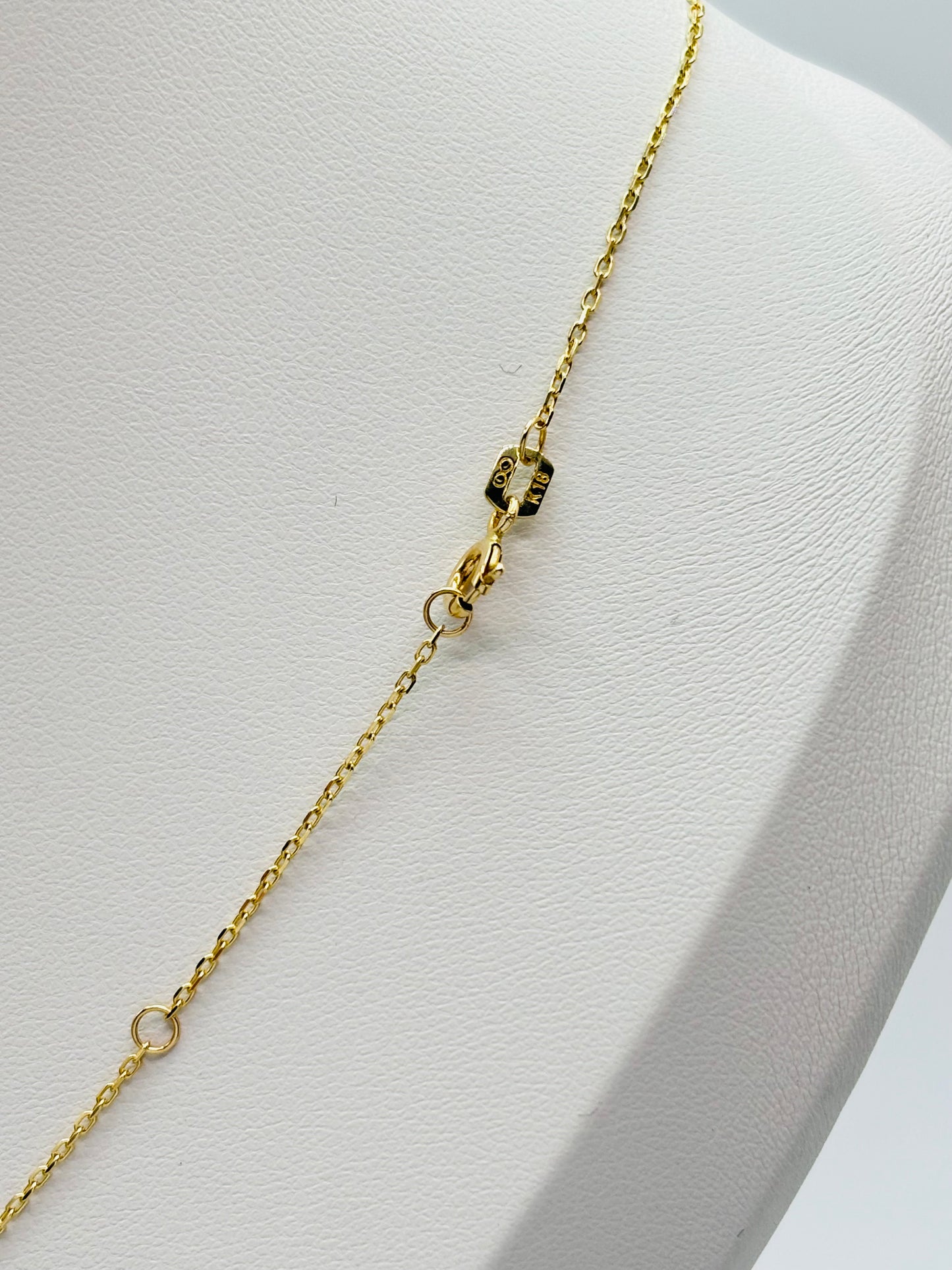 K18 Japan Gold 3 Layered Necklace