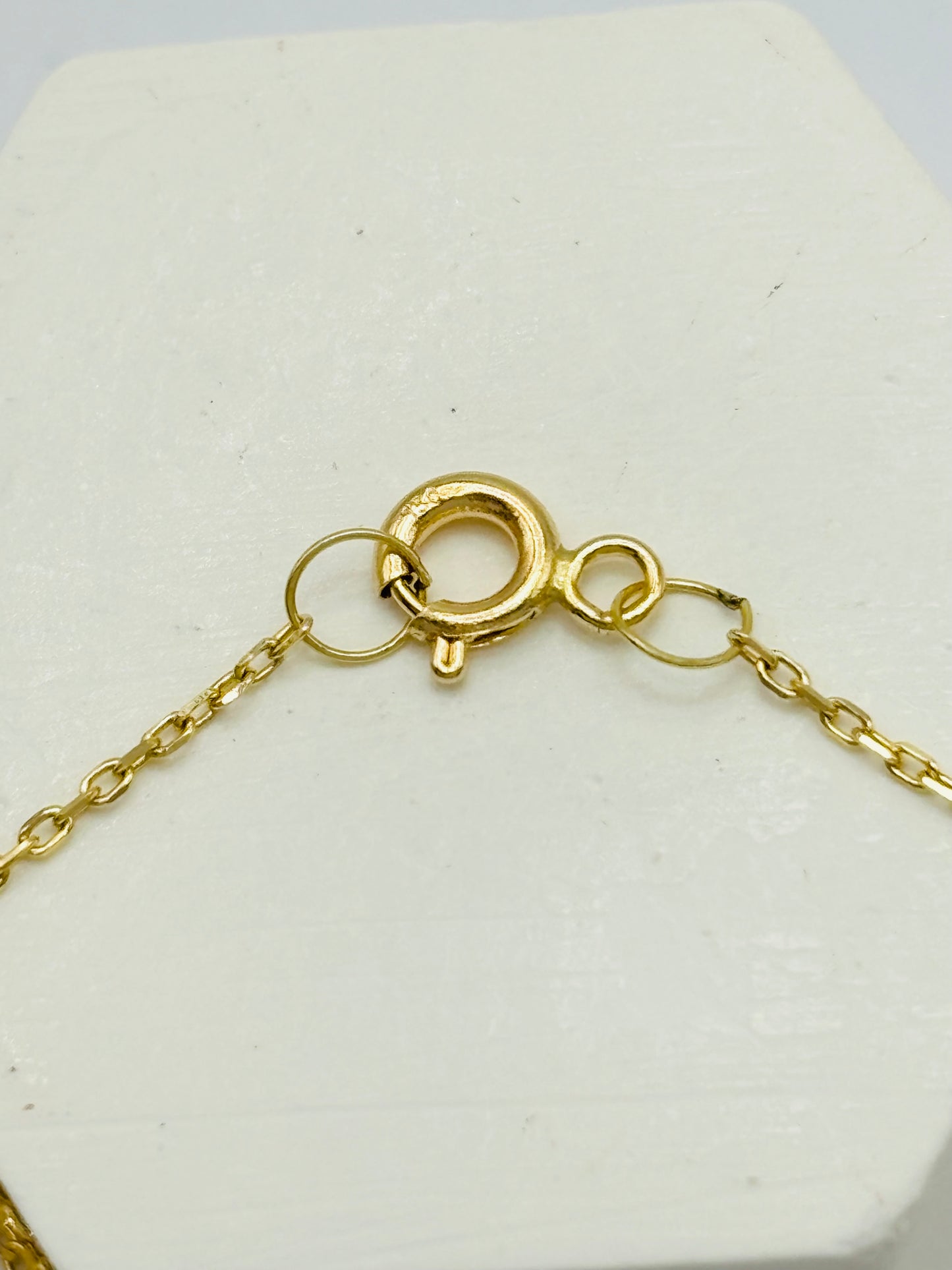 18K Gold Interlock Necklace