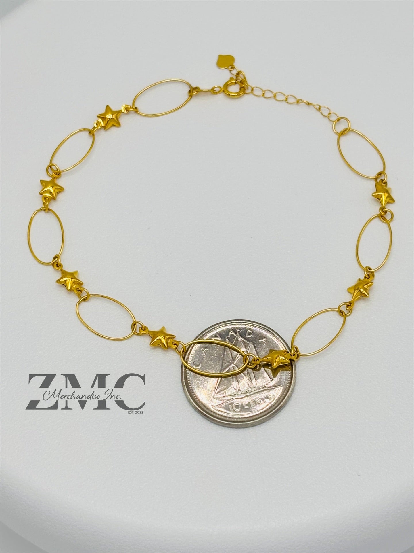 18k Star Bracelet