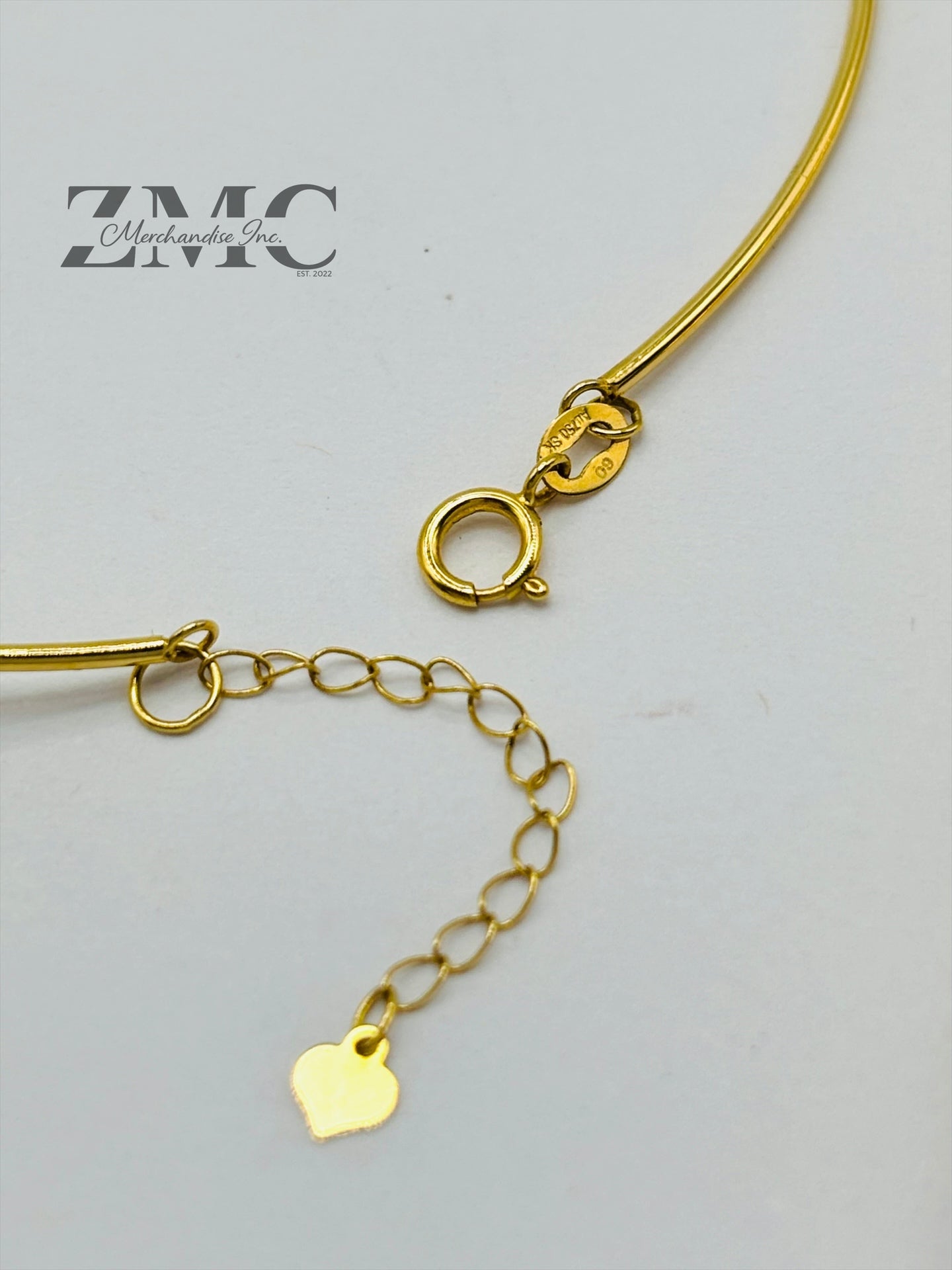 18K Gold Bubble Bangle