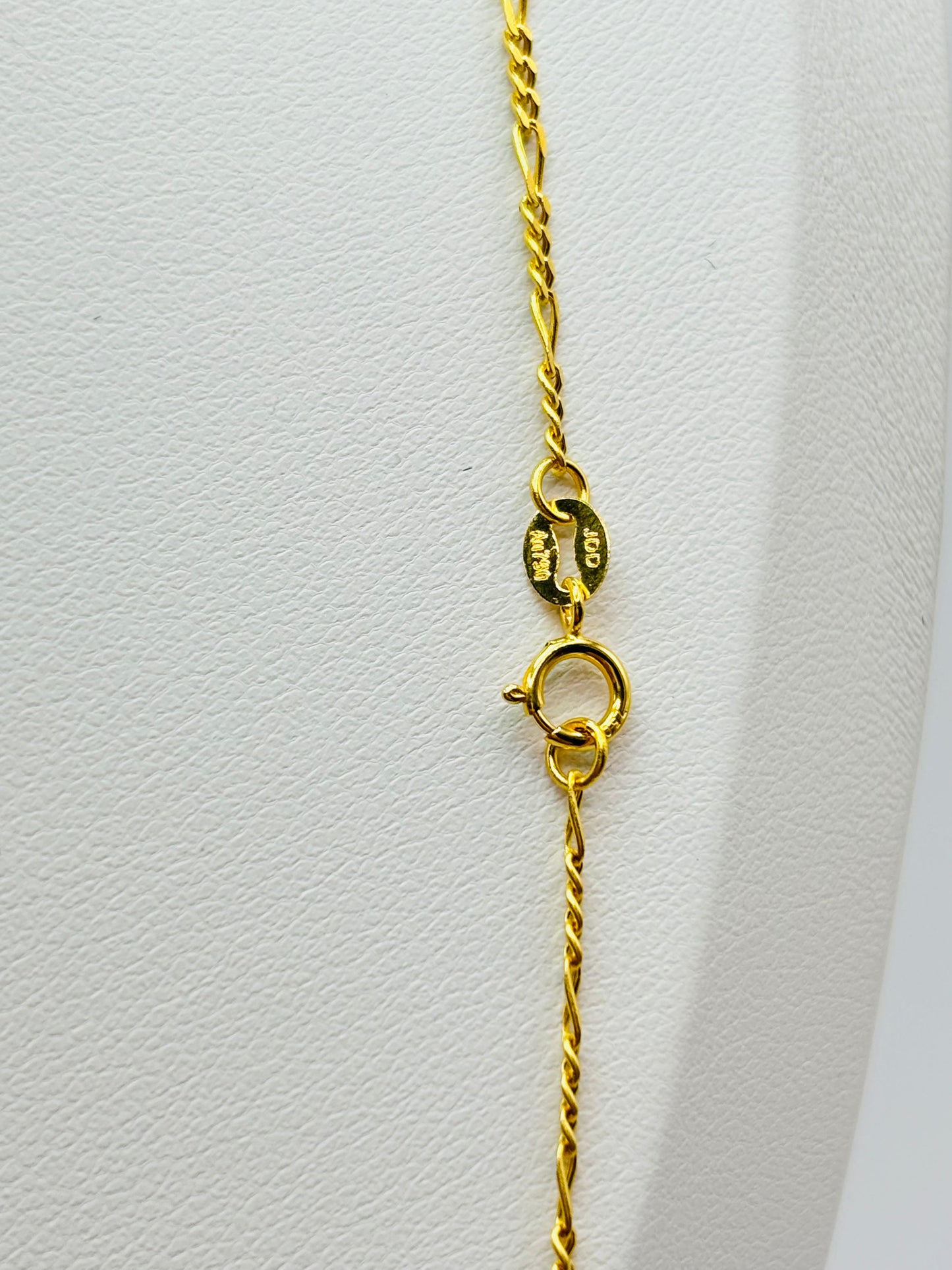 18K Gold Figaro Chain