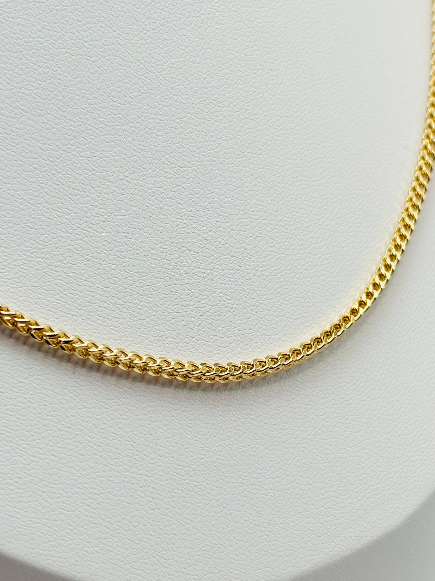 18K Gold Foxtail Chain