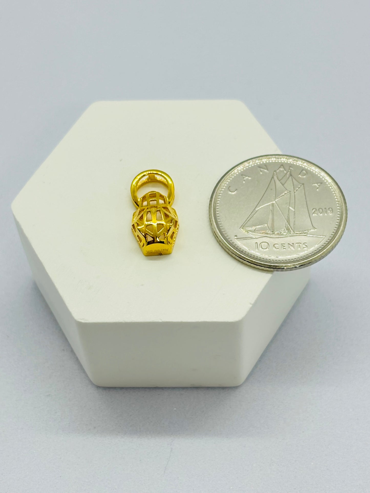 18k Gold Small Panther Pendant