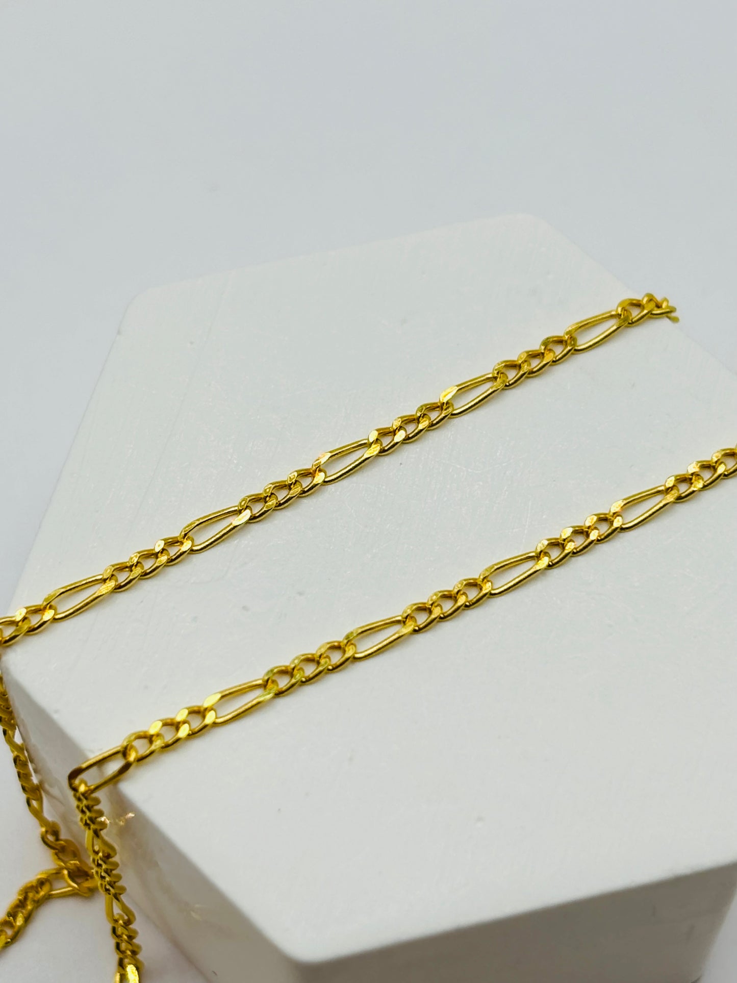 18K Gold Figaro Chain
