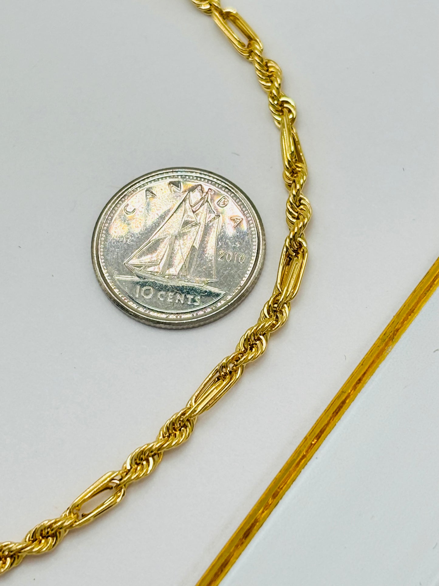 18K Gold Anklet