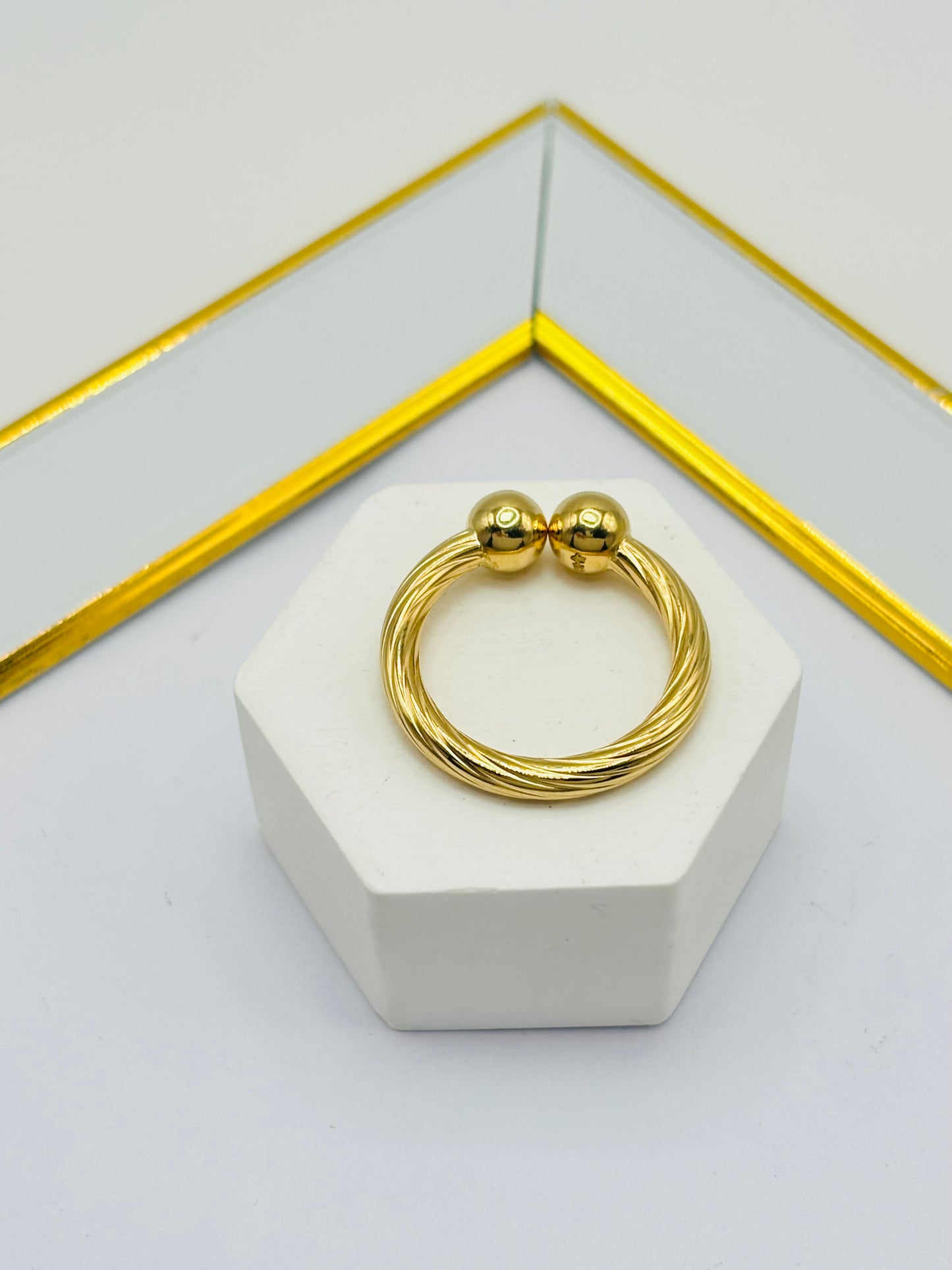 K18 Japan CH Ring