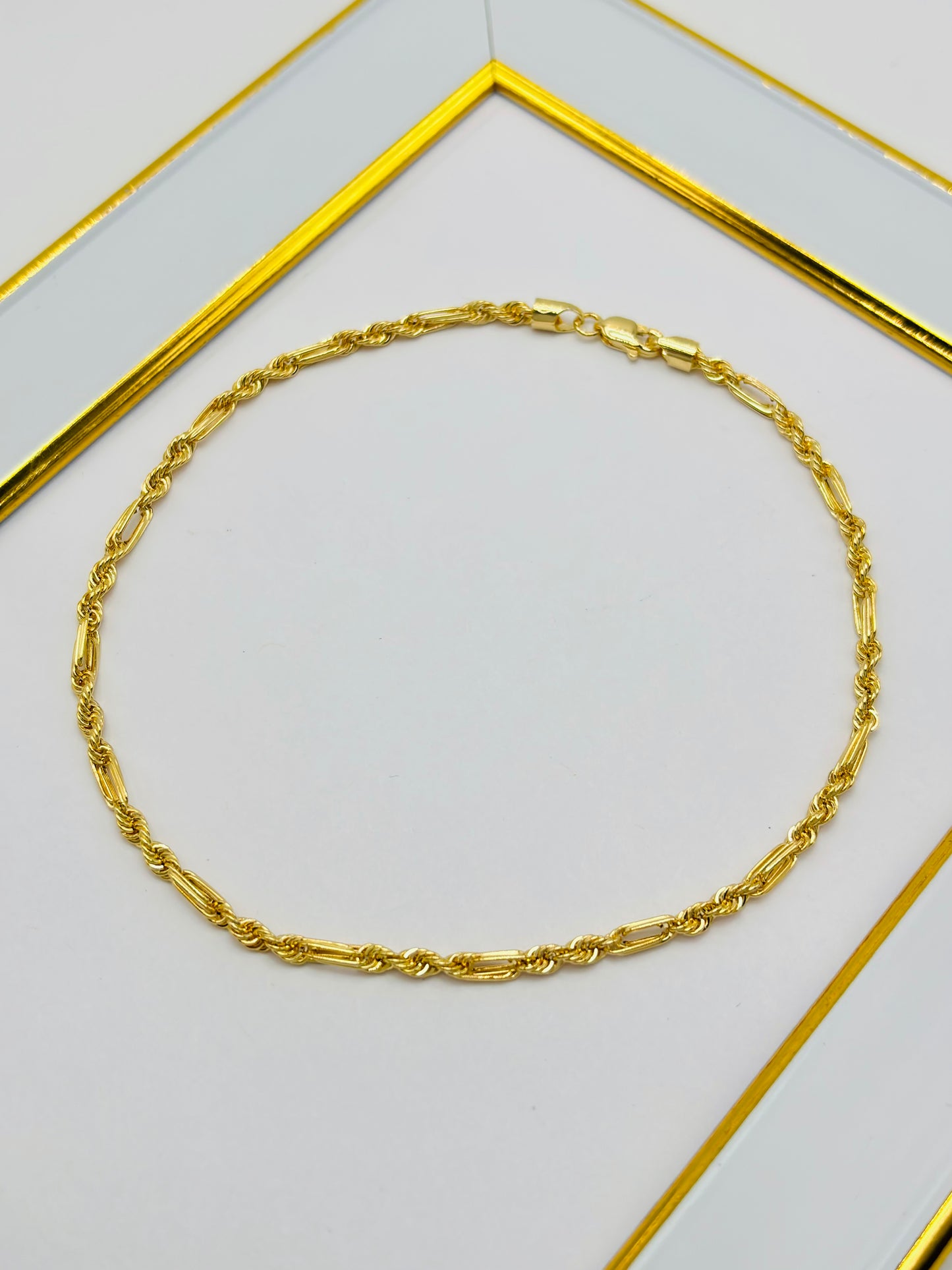 18K Gold Anklet