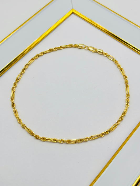 18K Gold Anklet