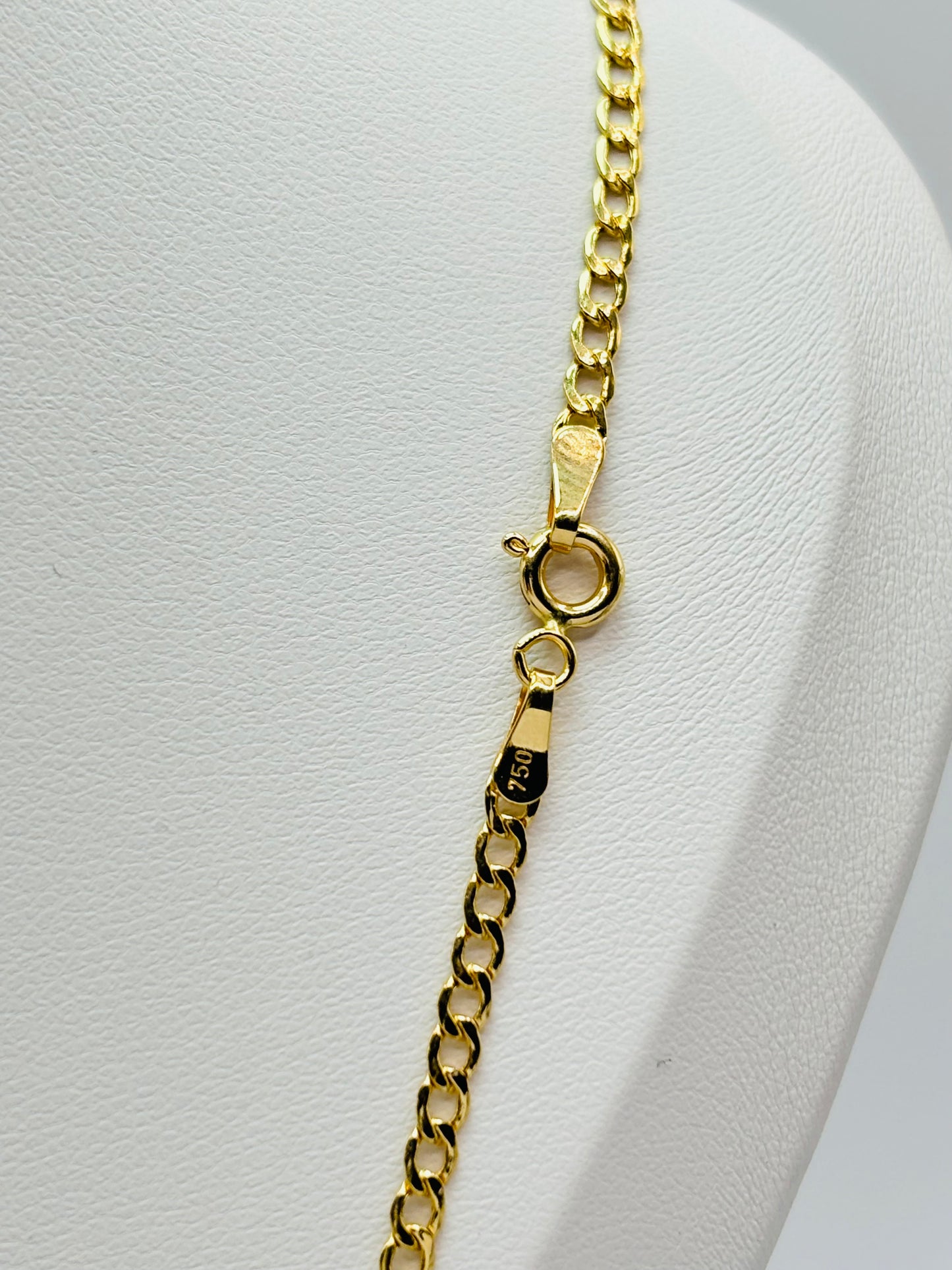 18K Gold Heart Necklace