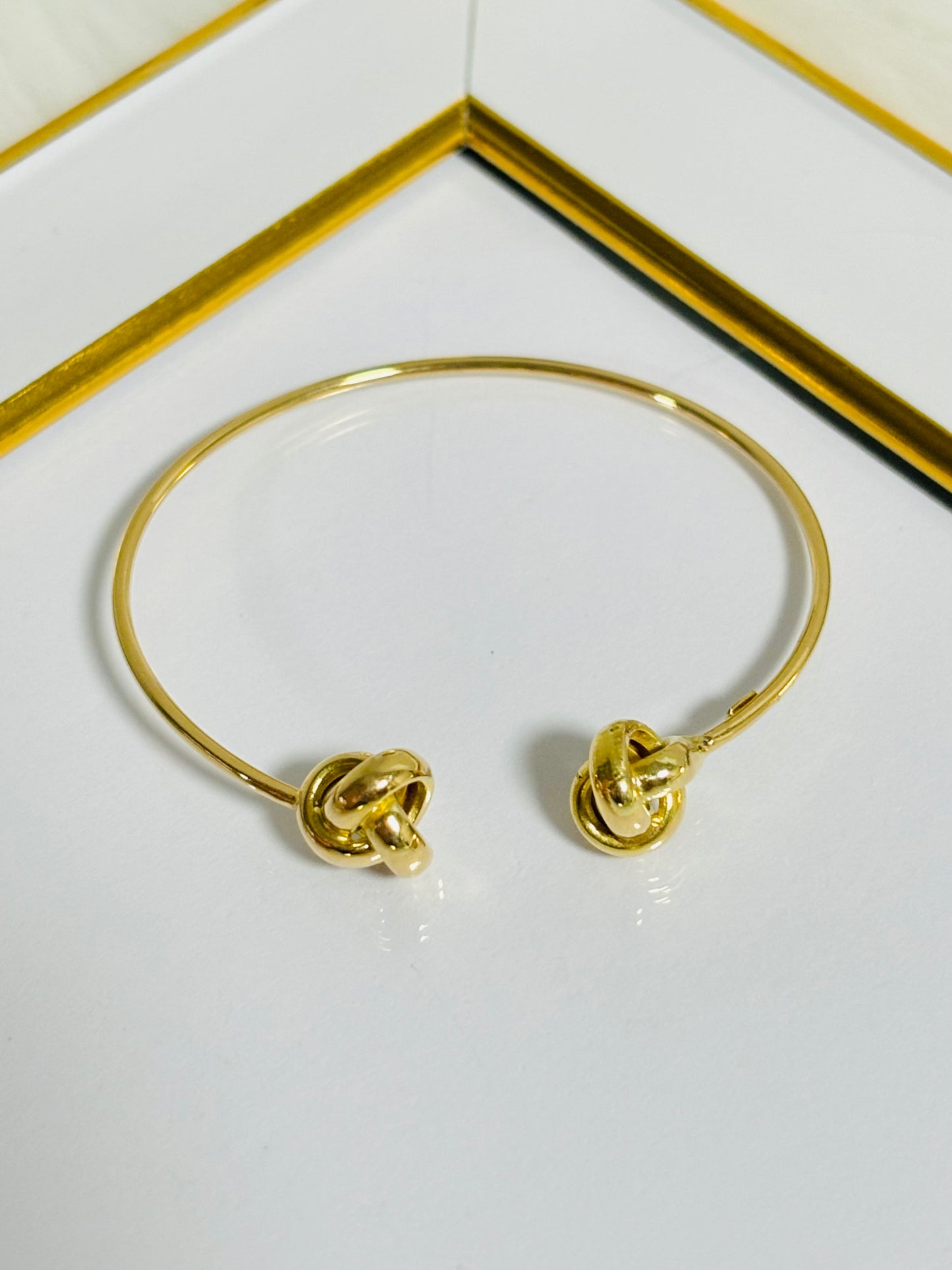 18K Gold Baby or Kids Bangle