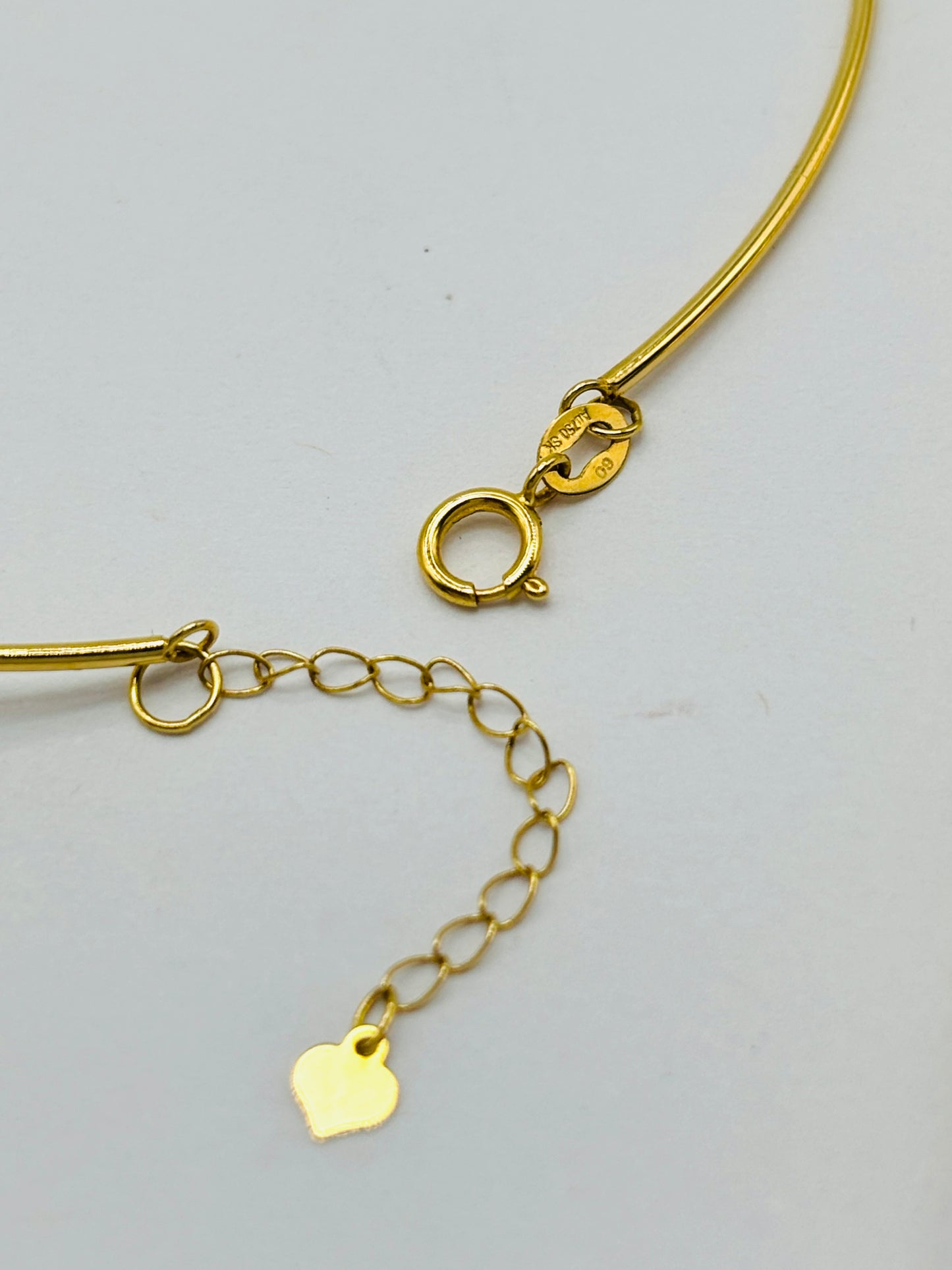 18K Gold Bubble Bangle