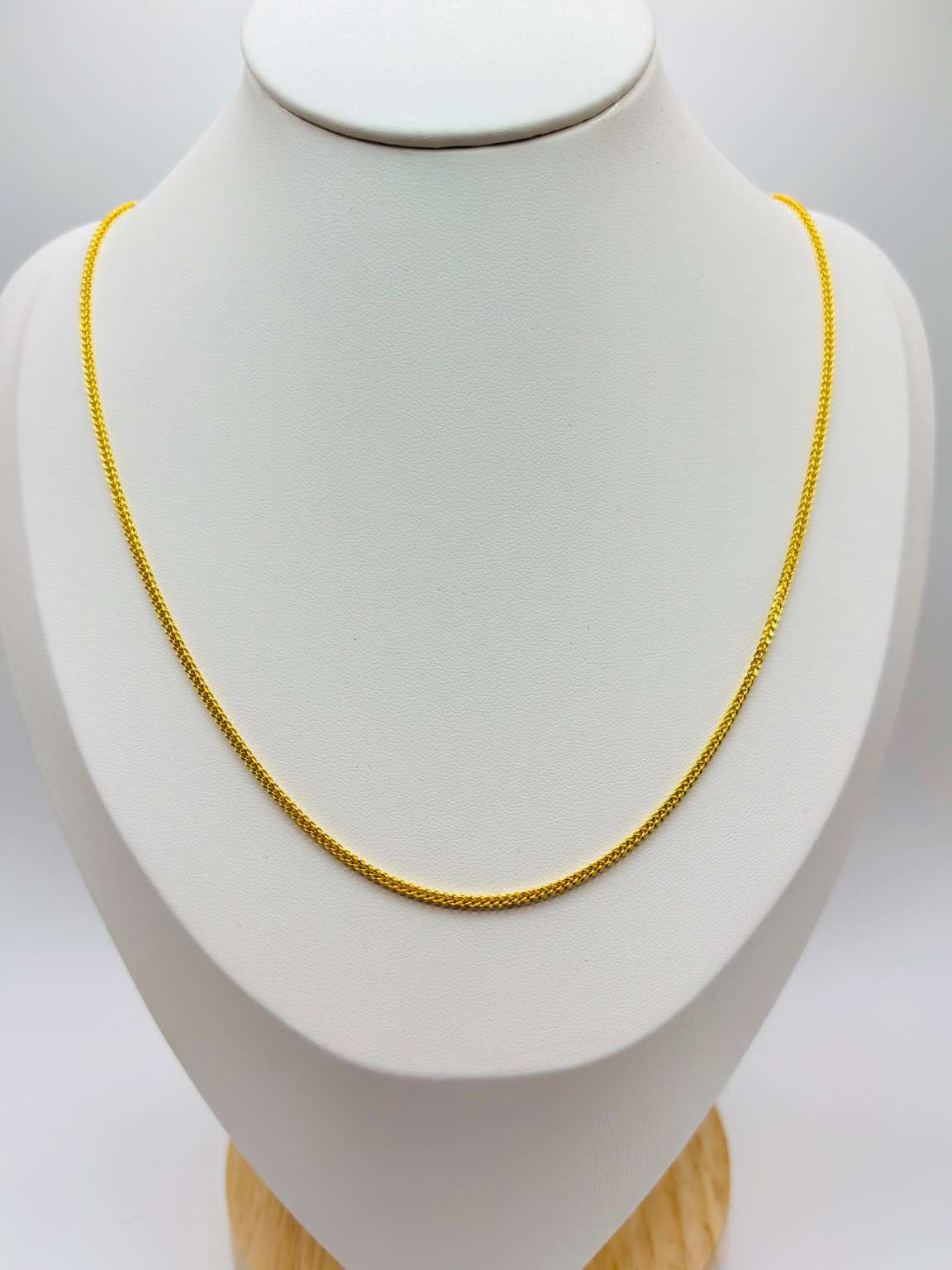 18K Gold Foxtail Chain