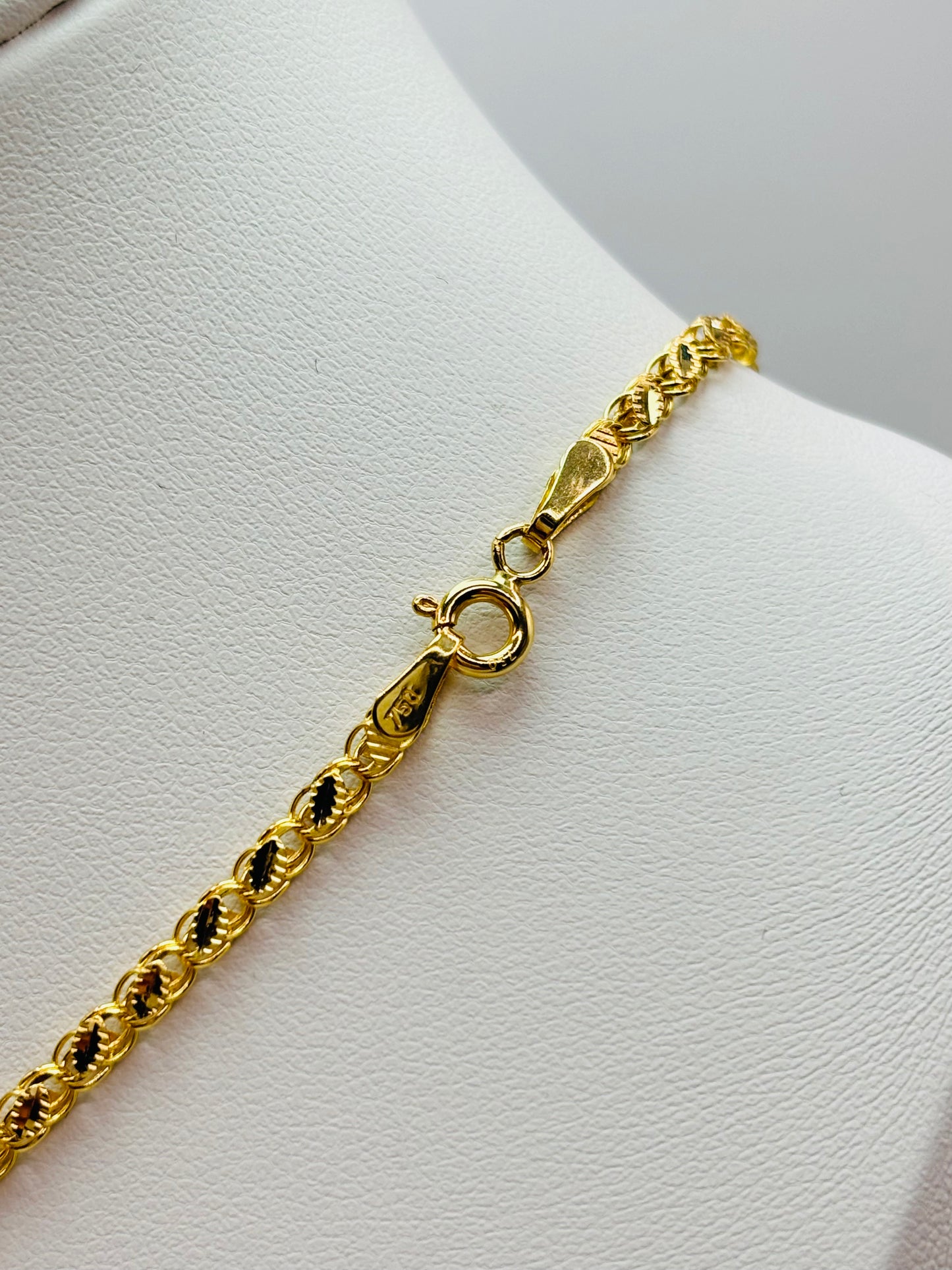 18K Gold St. Benedict Necklace
