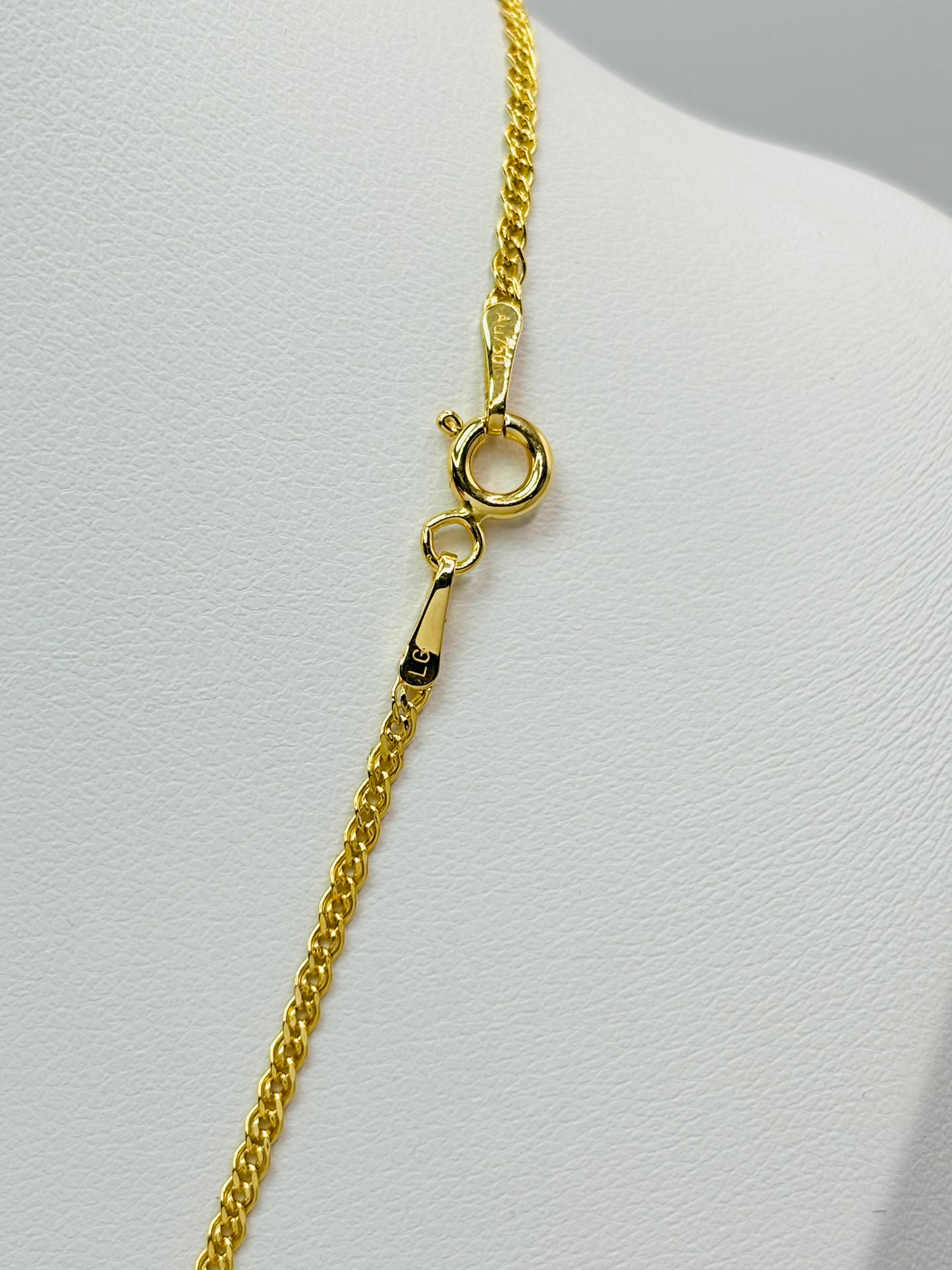 18k Gold Dragon Necklace