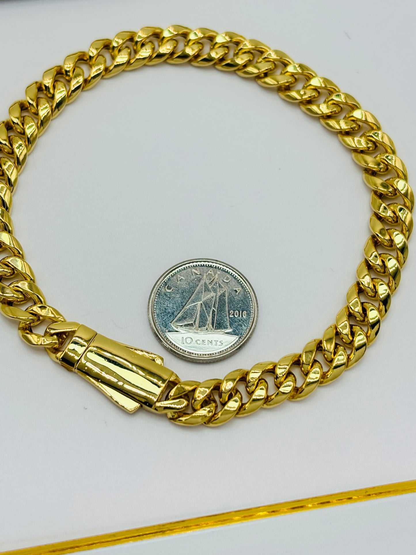 K18 Japan Gold Bracelet 7.4mm