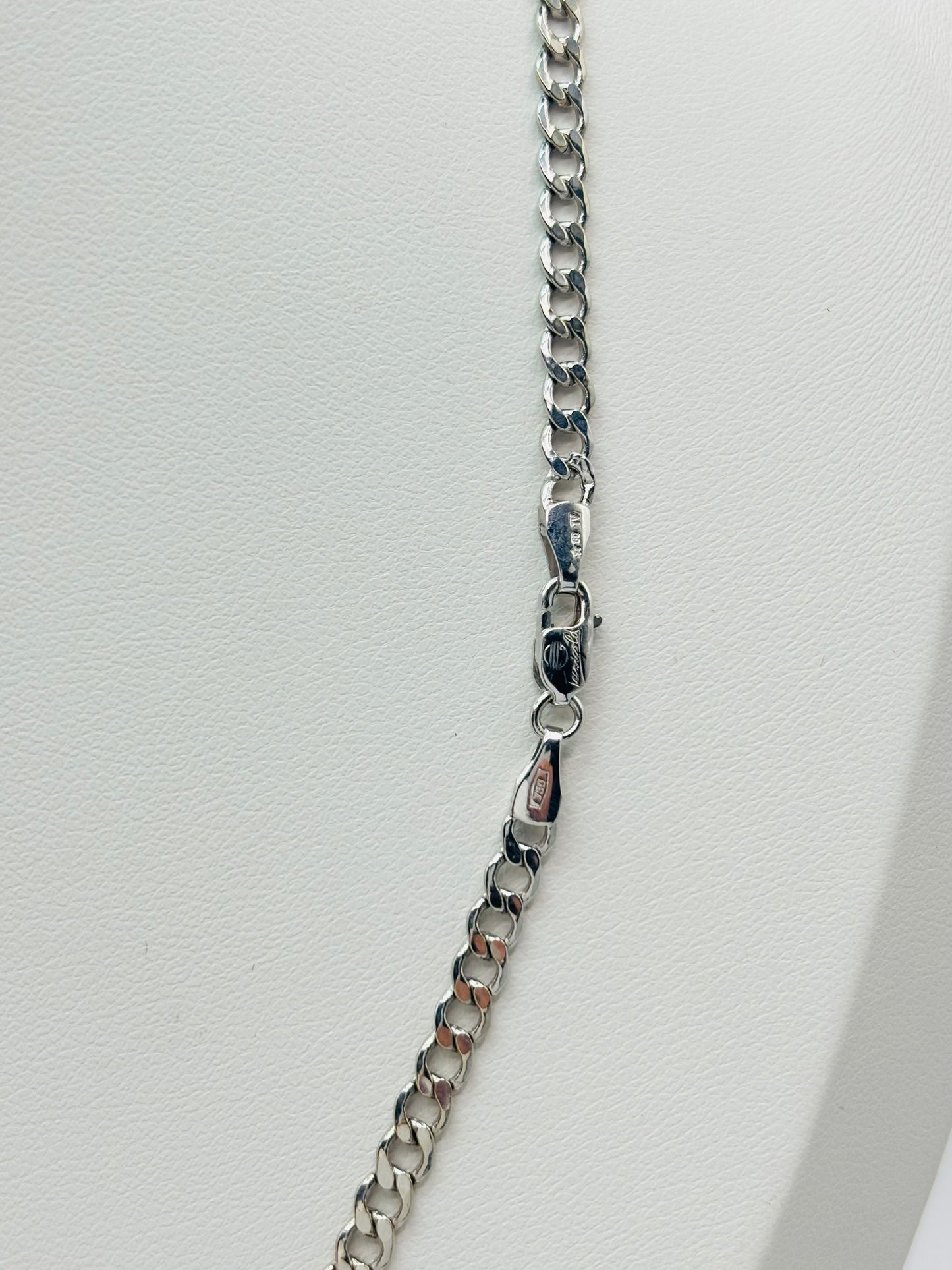 18K White Gold Chain