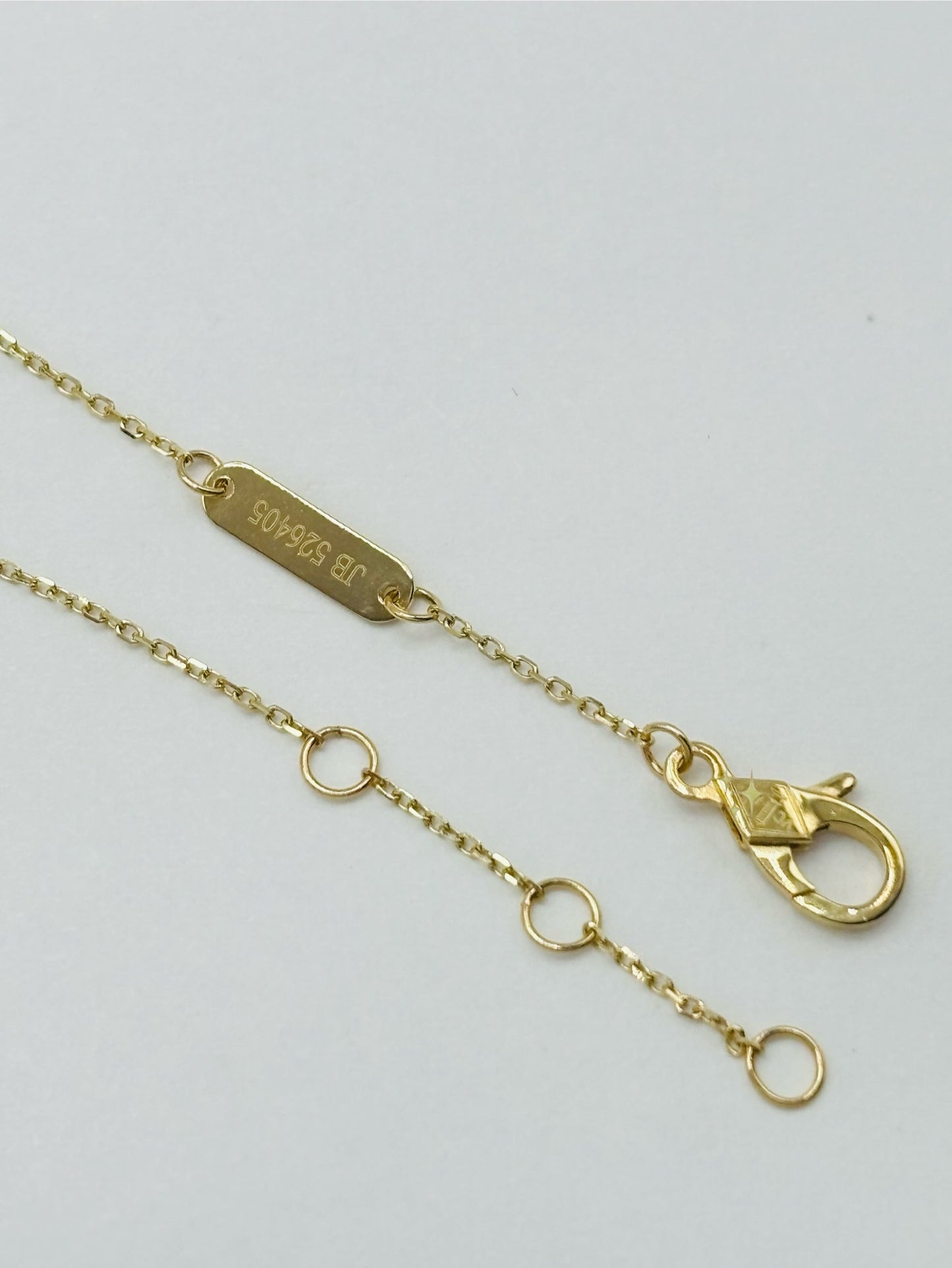 18K Gold Clover Bracelet